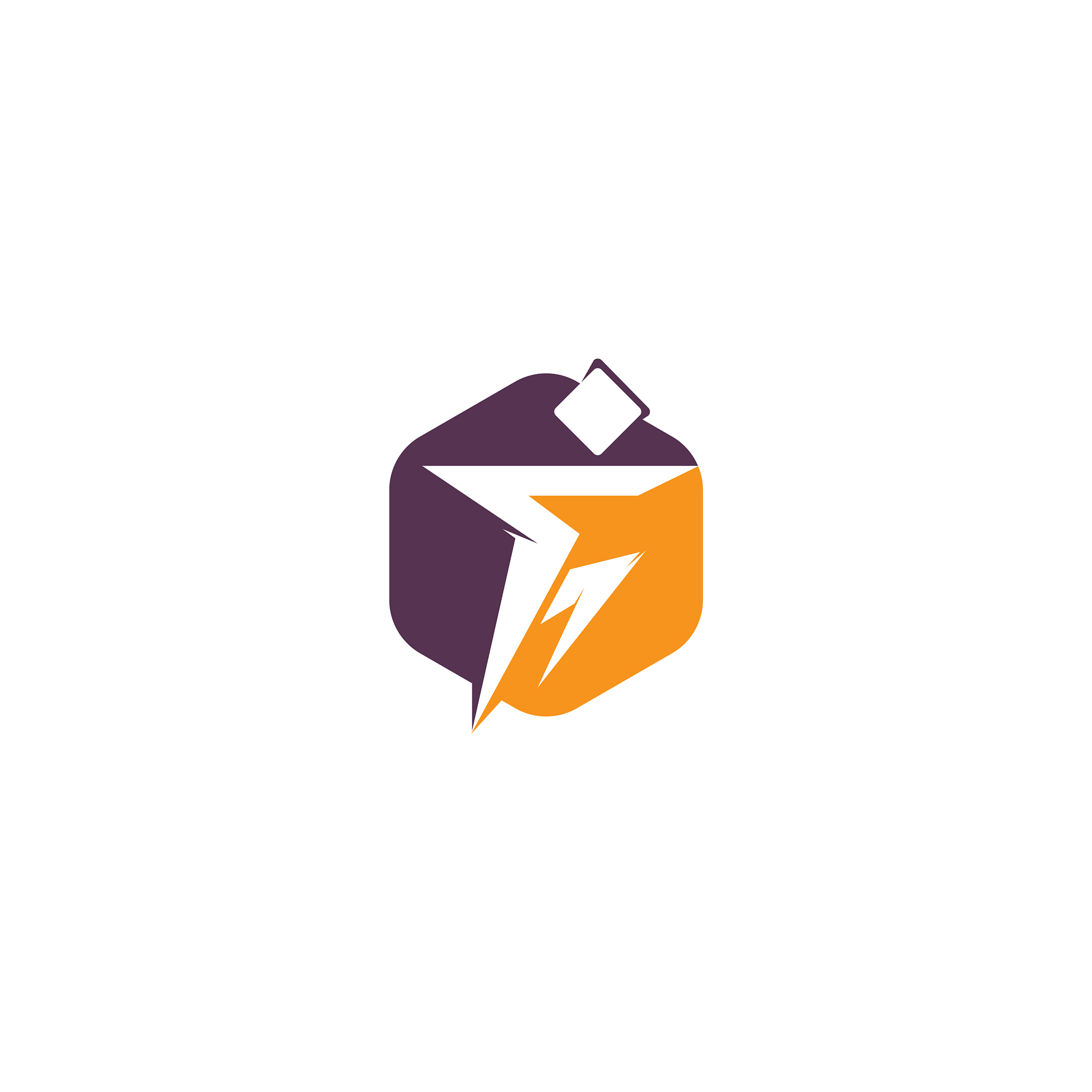 man running and fitness logo design