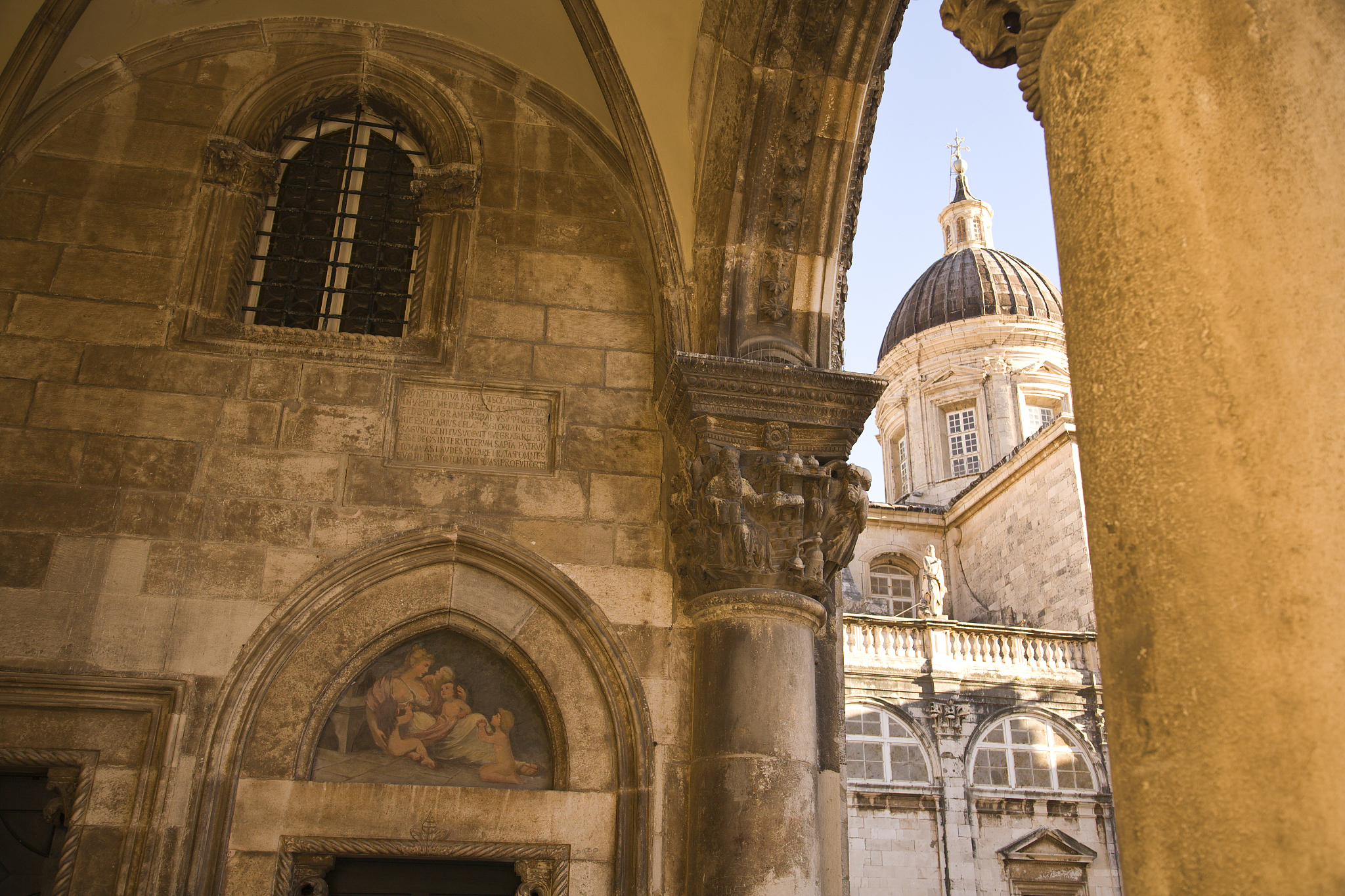 rector's palace in dubrovnik