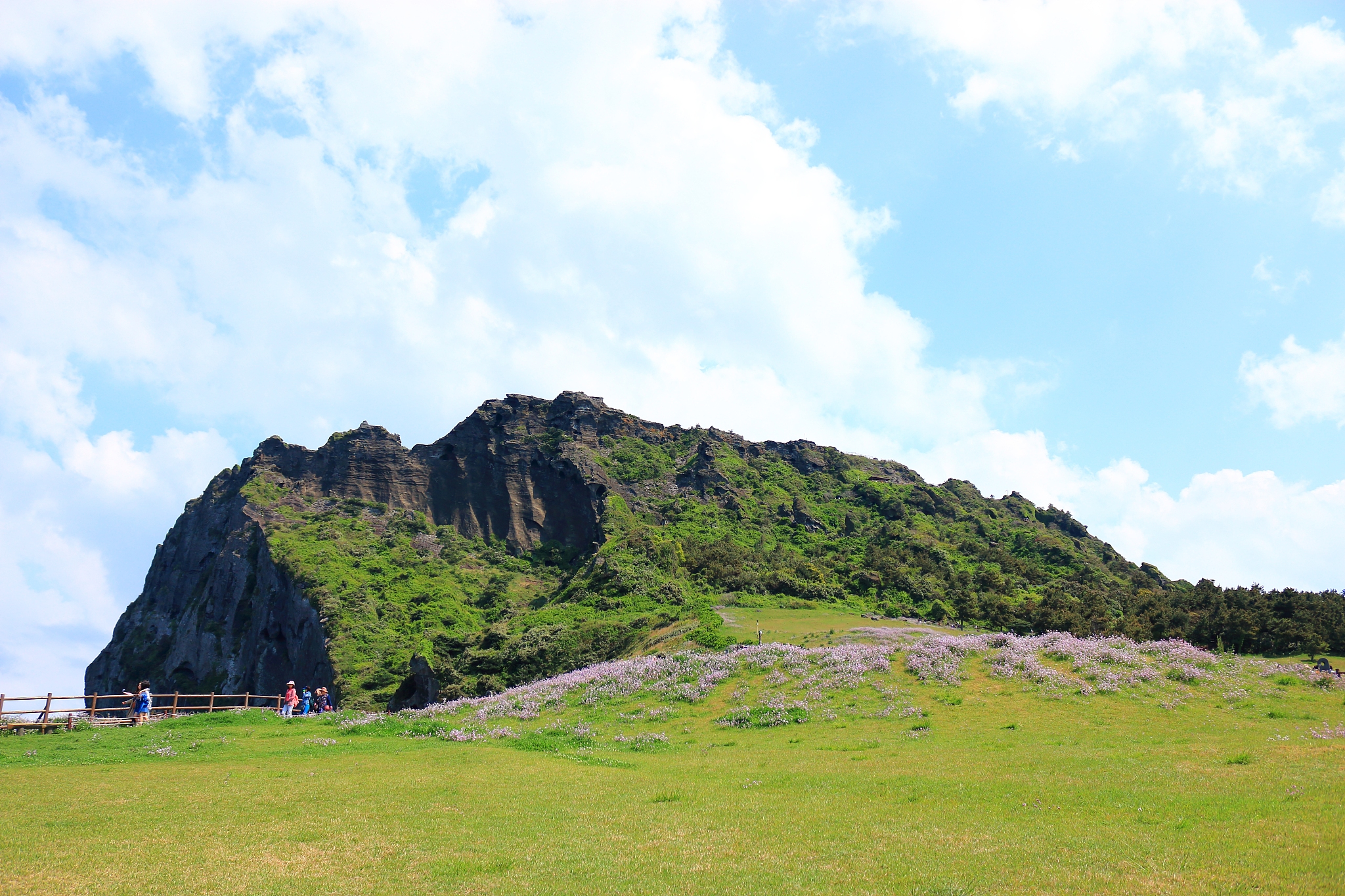 seongsan sunrise peak, unesco world heritage site, sunrise, sunr