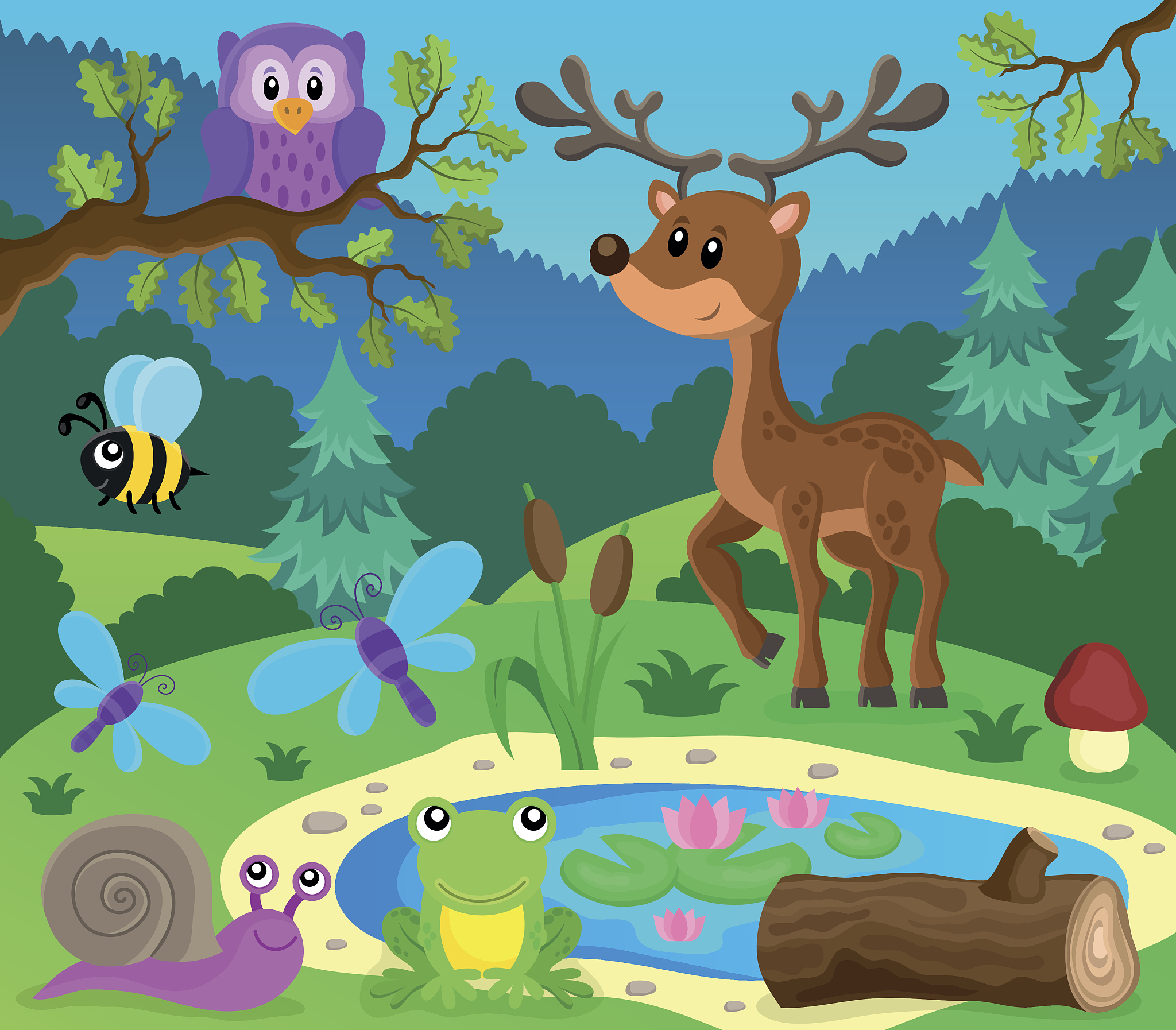 Lily, the Protector of the Forest: A Story of Kindness and Compassion