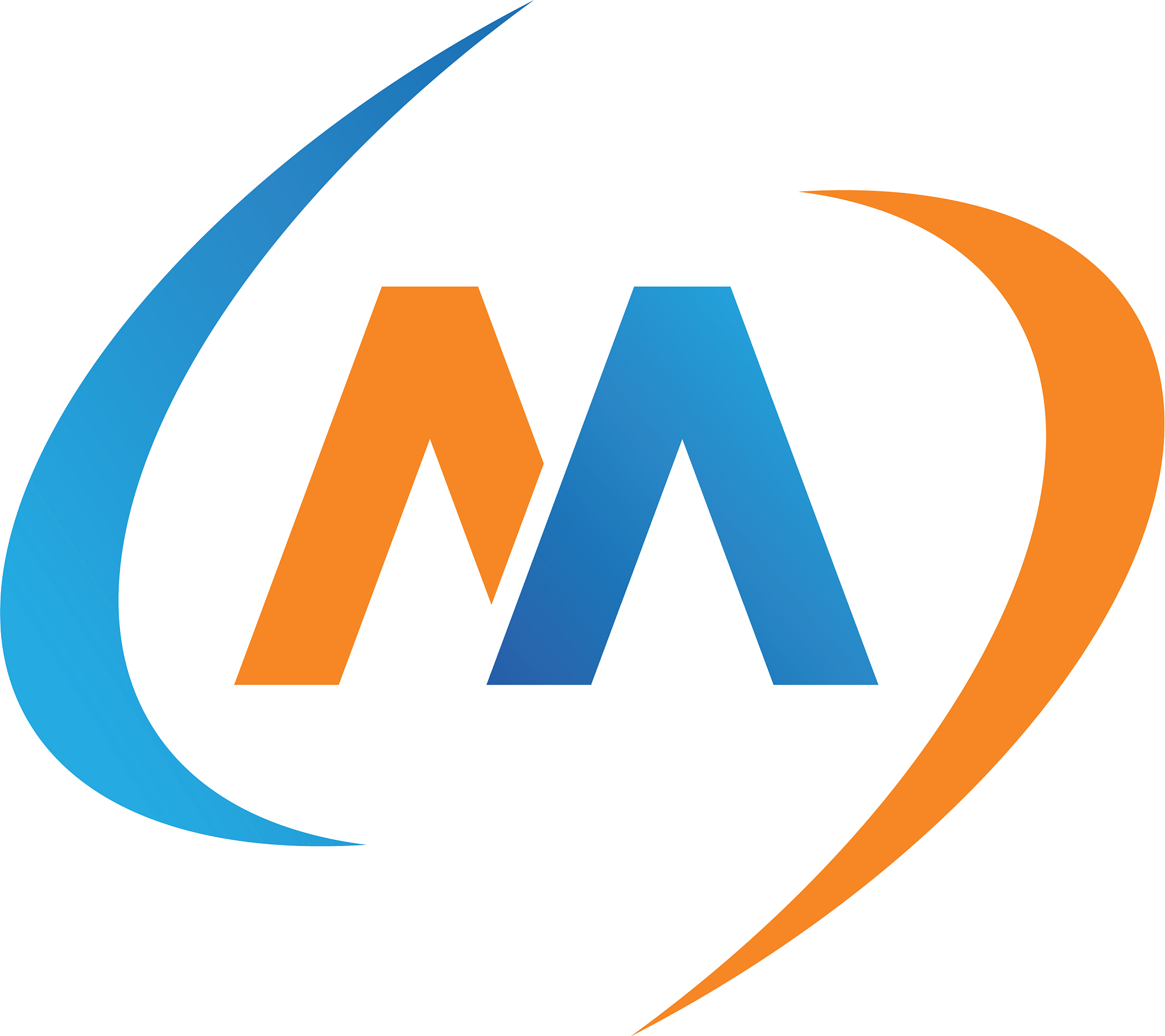 m letter logo icon