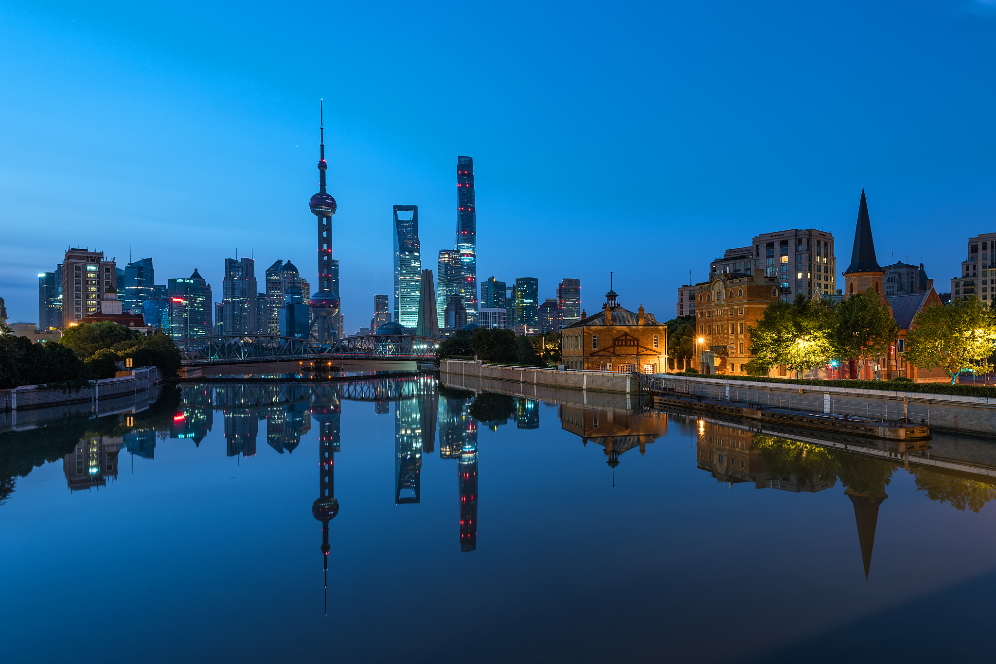 shanghai city scenery