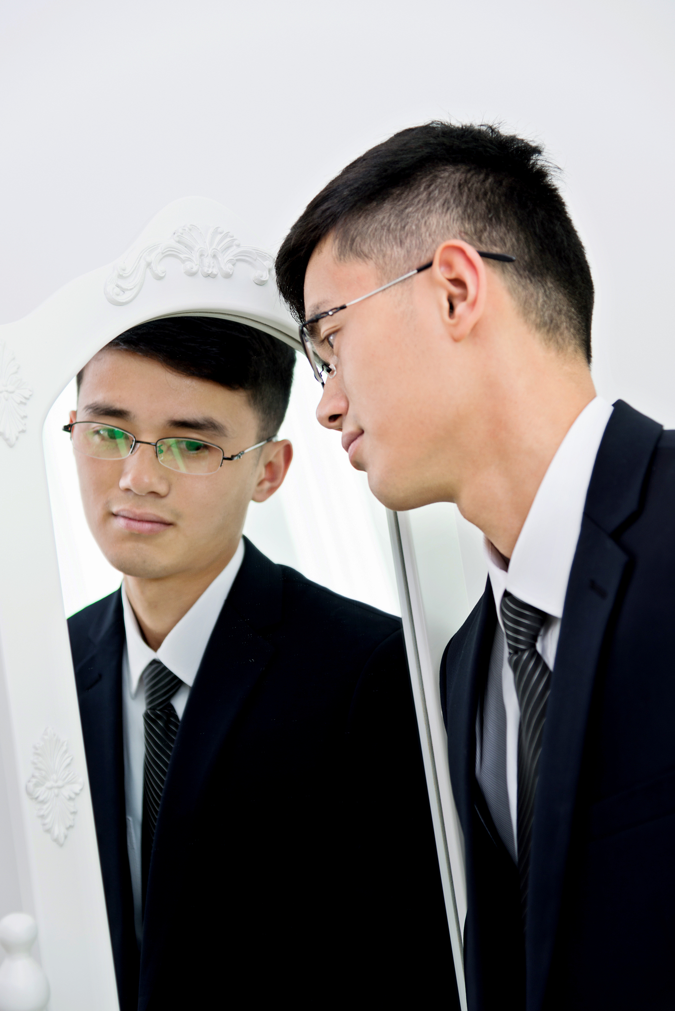 pensive businessman