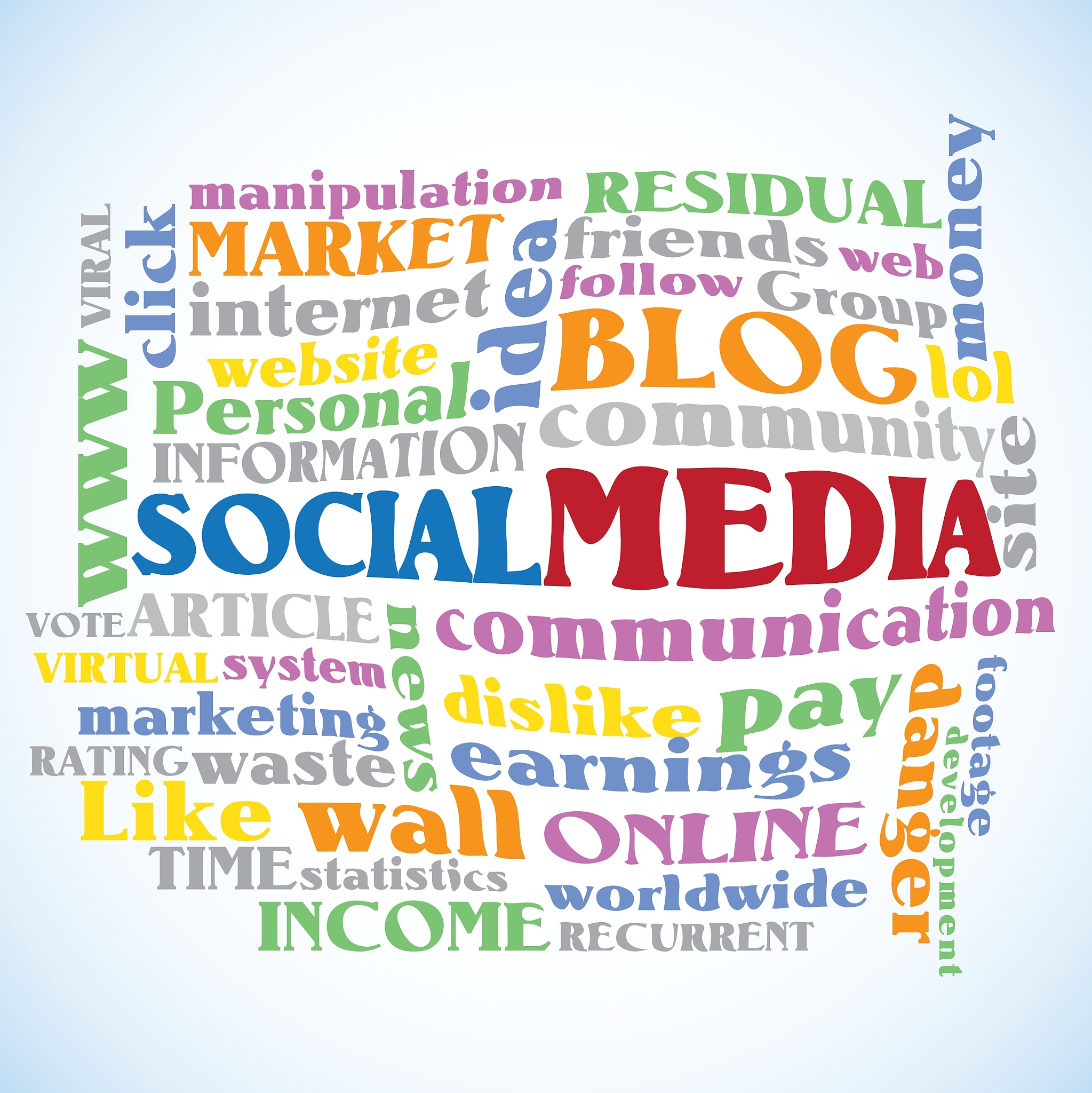 social media word