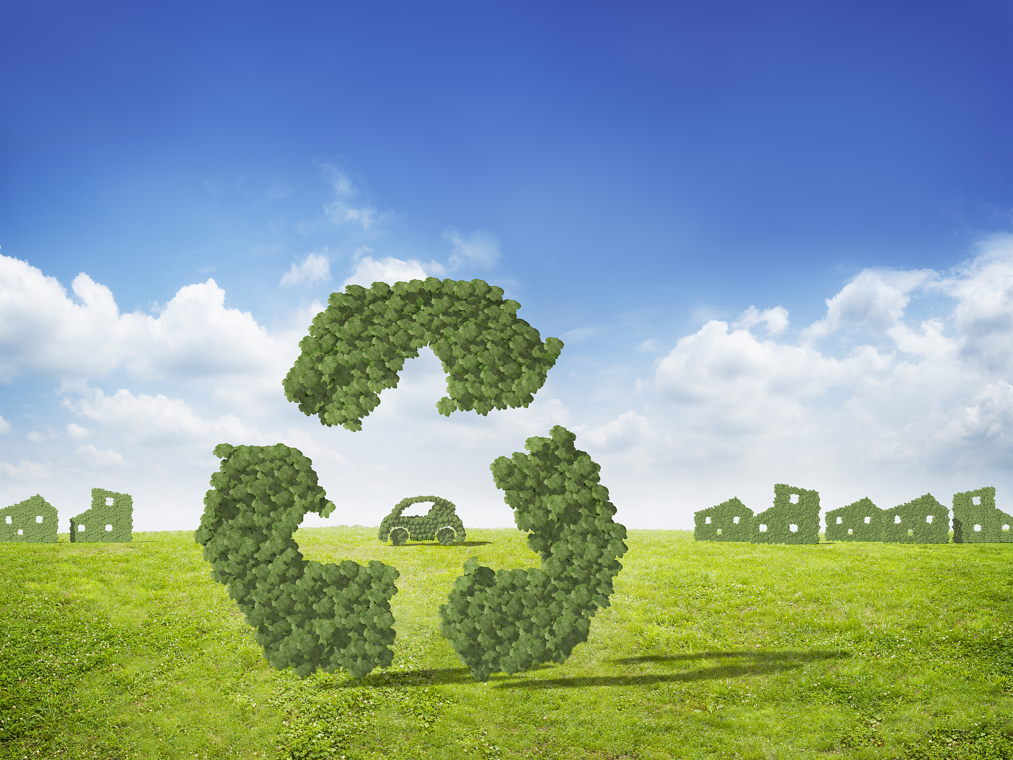 image of clean energy city