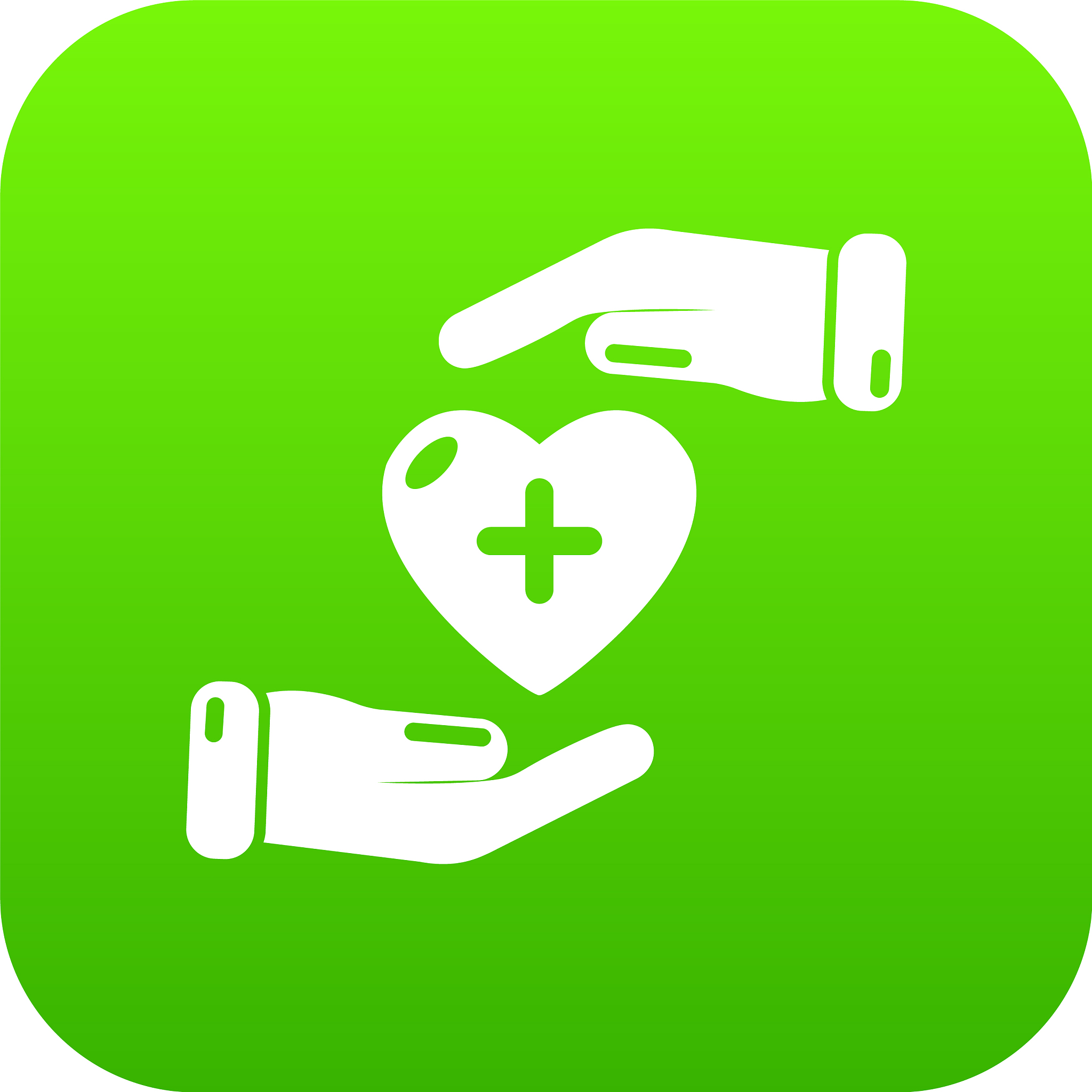 insurance life icon green