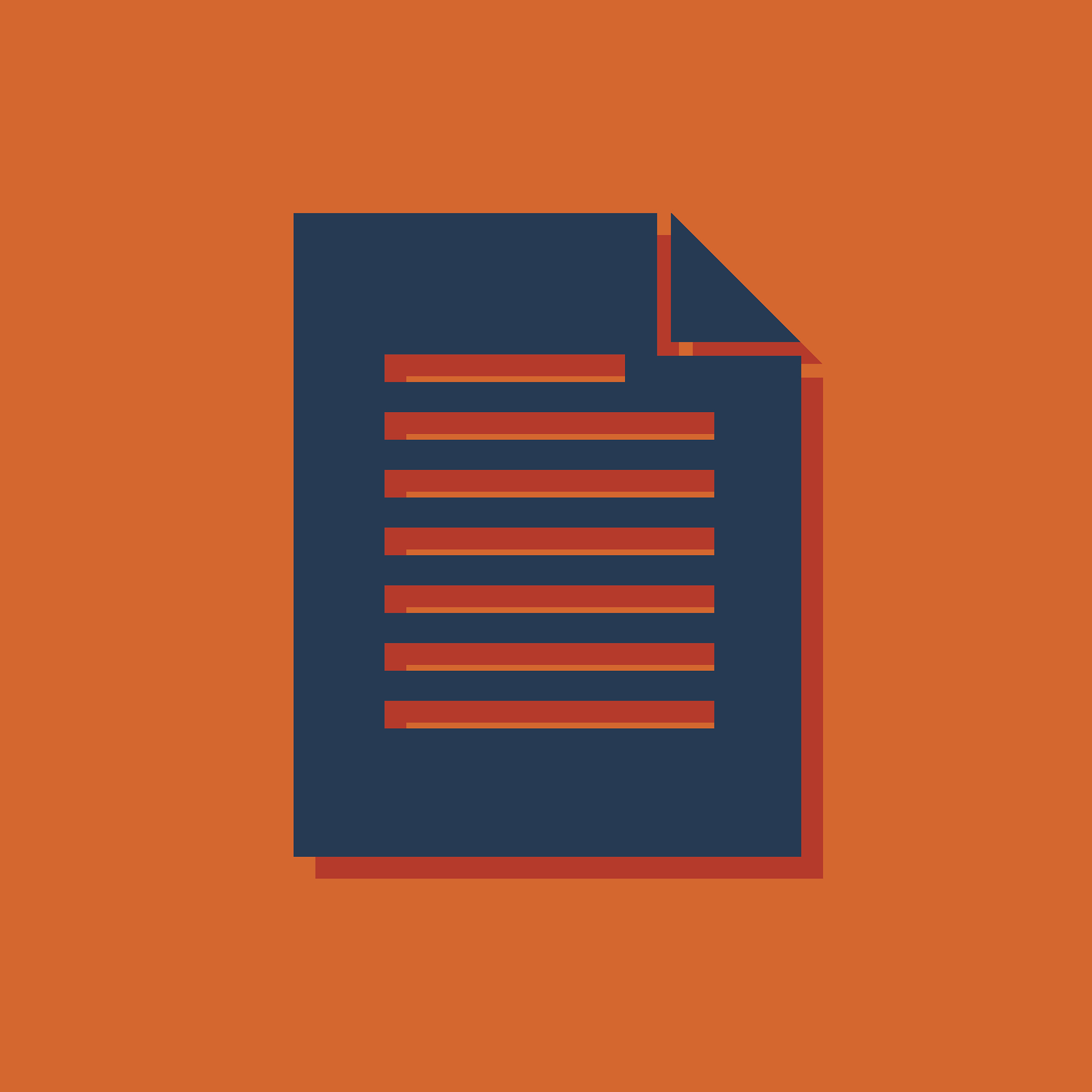 icon of document