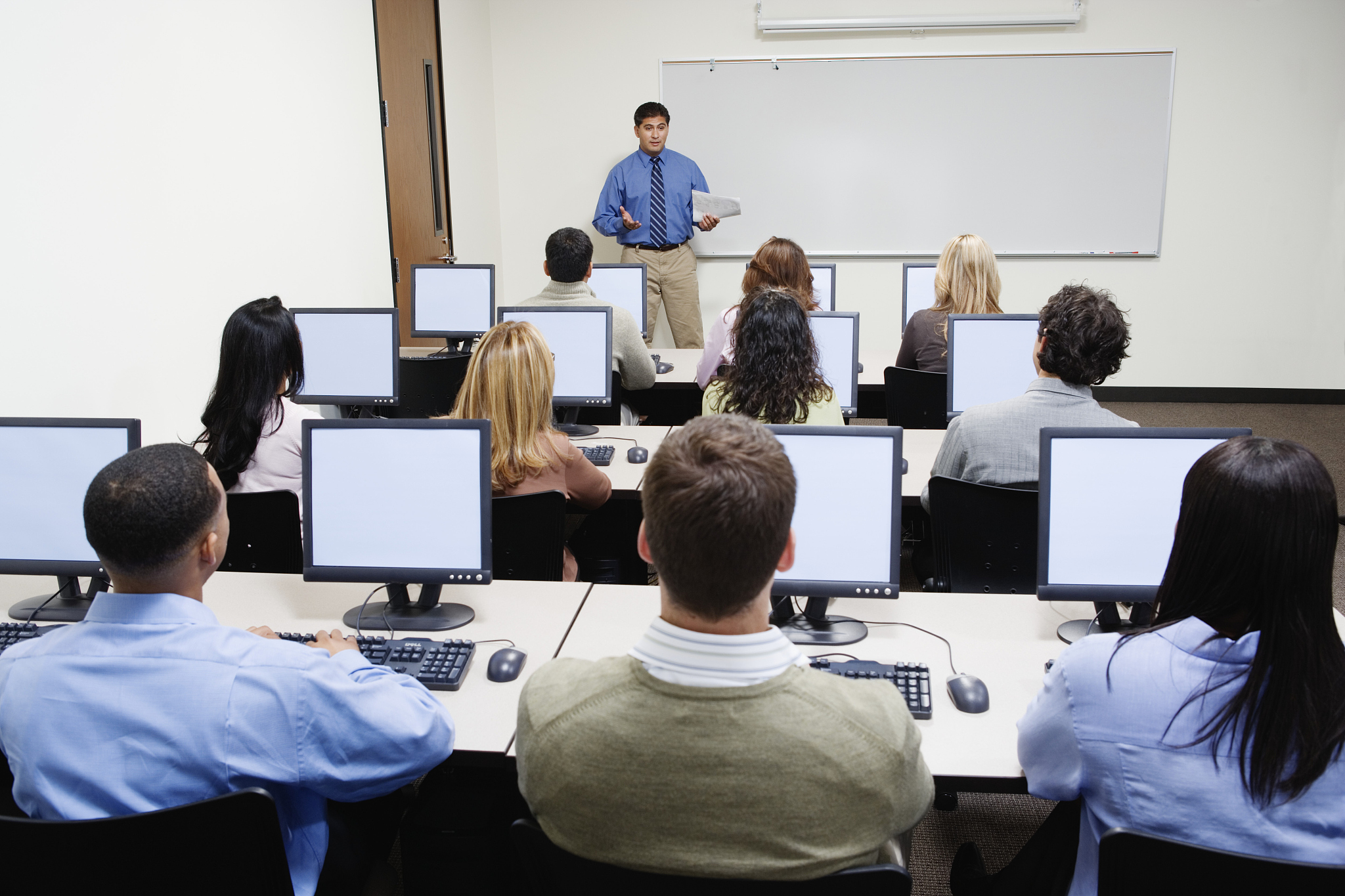 businesspeople in training