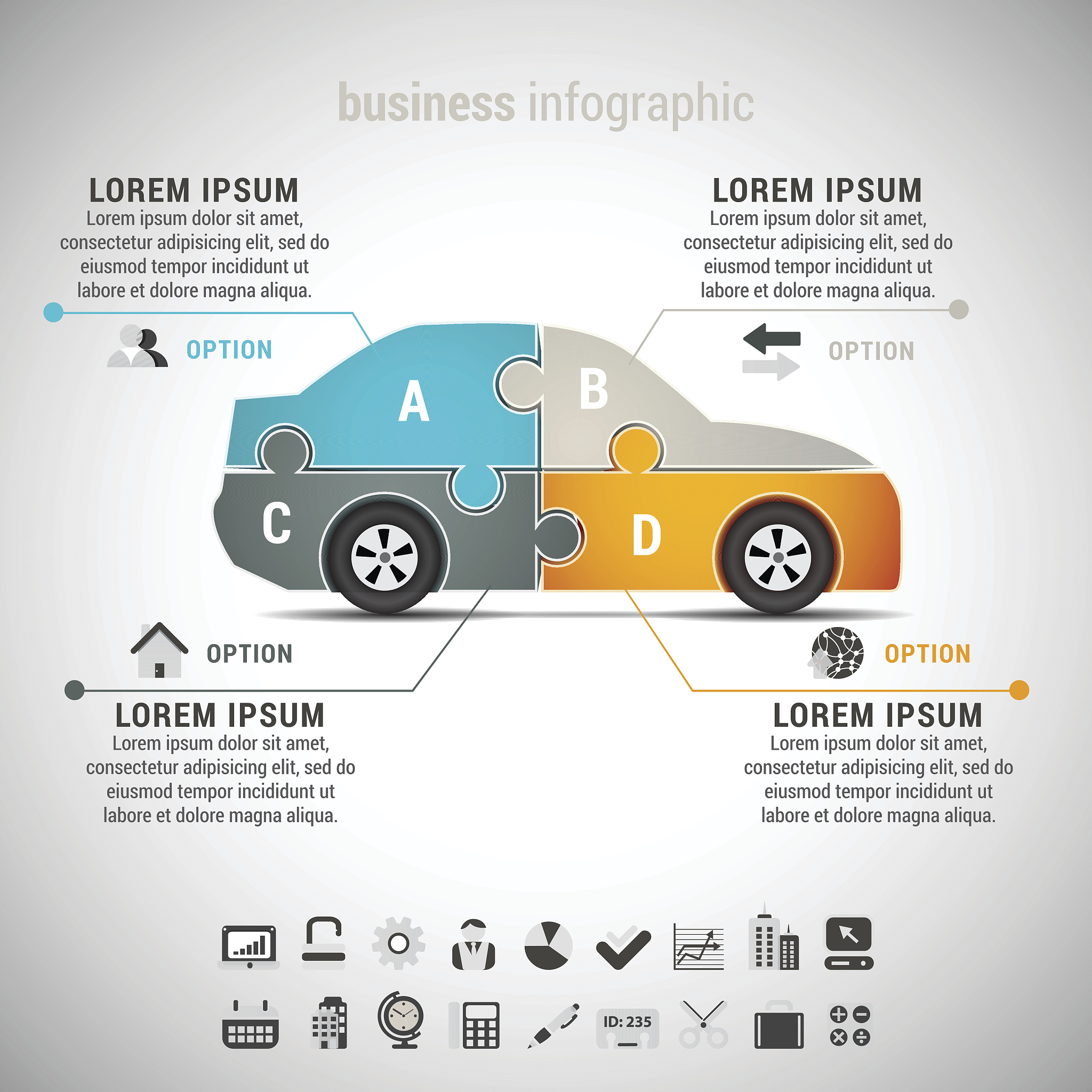 汽车保险理赔接案结案实际案例10页大纲ppt制作