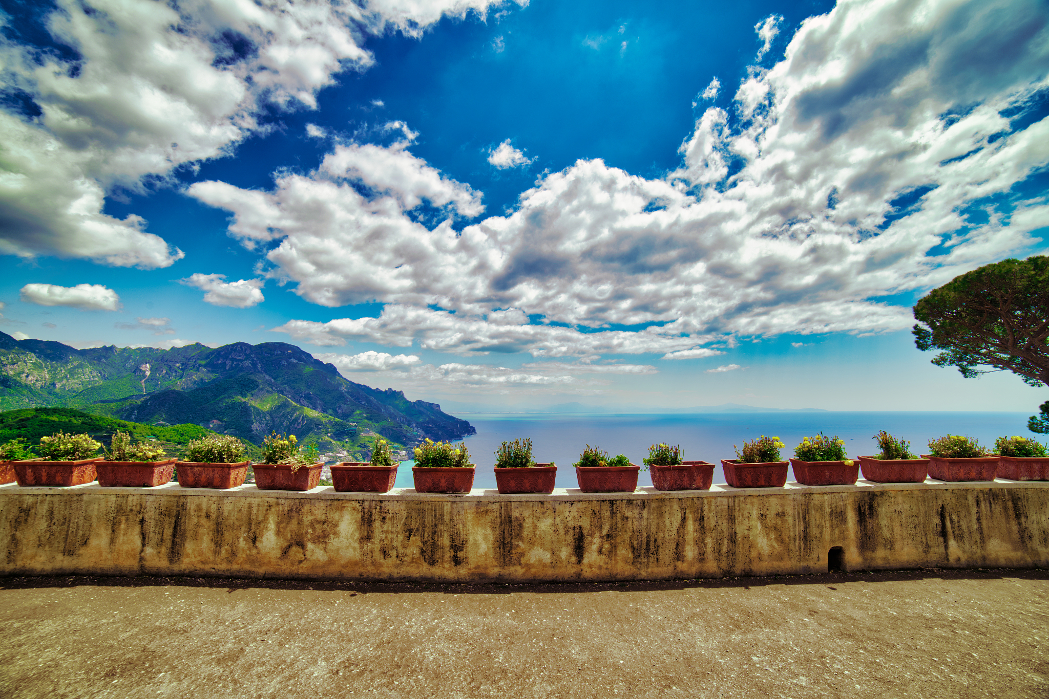 villa rufolo /  ravello at the amalfi coast