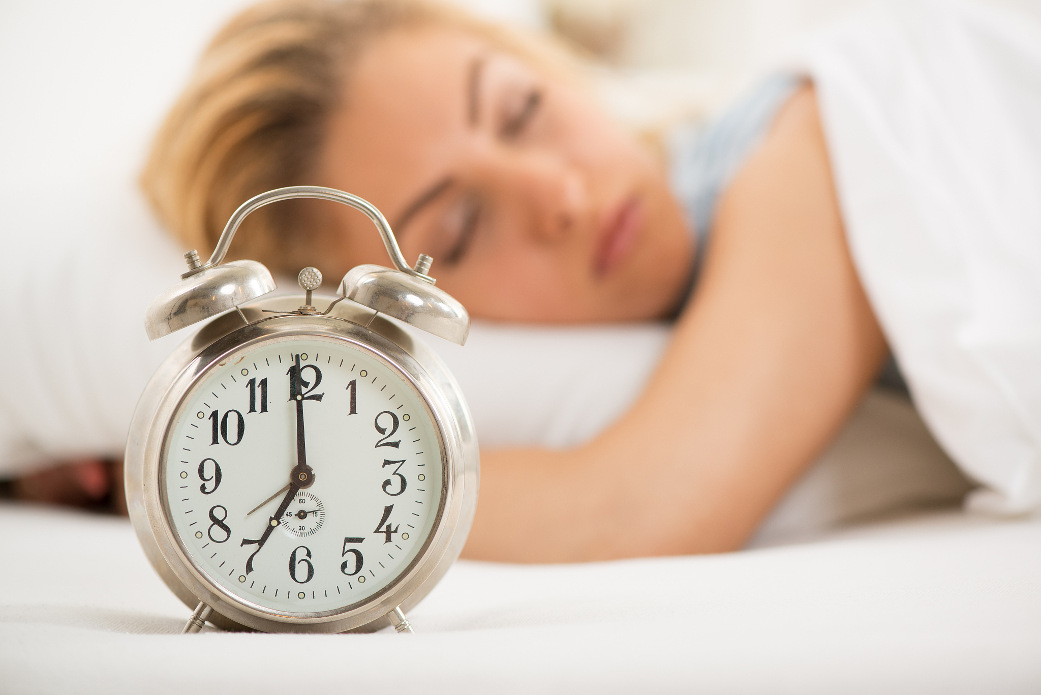 woman sleeping