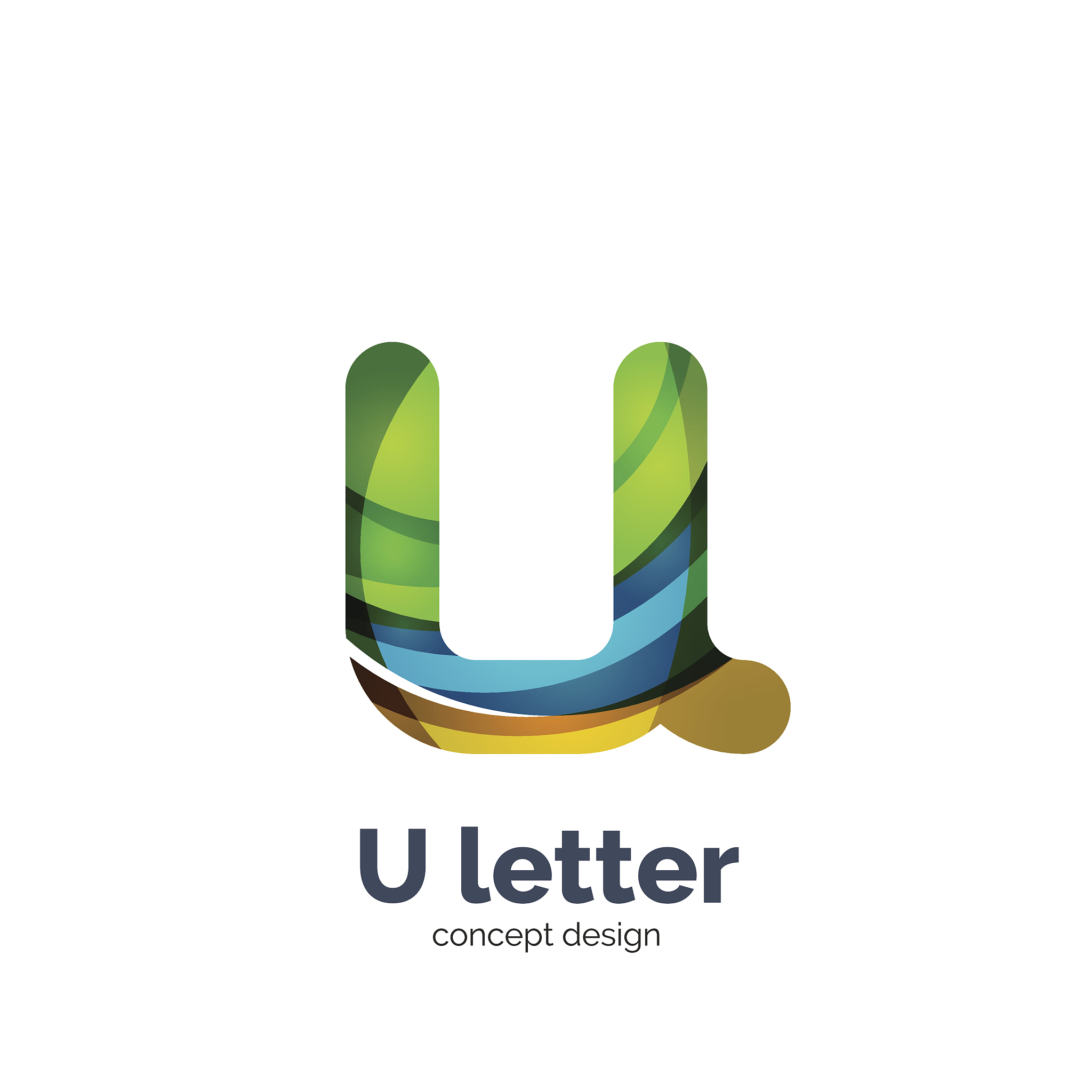vector letter icon