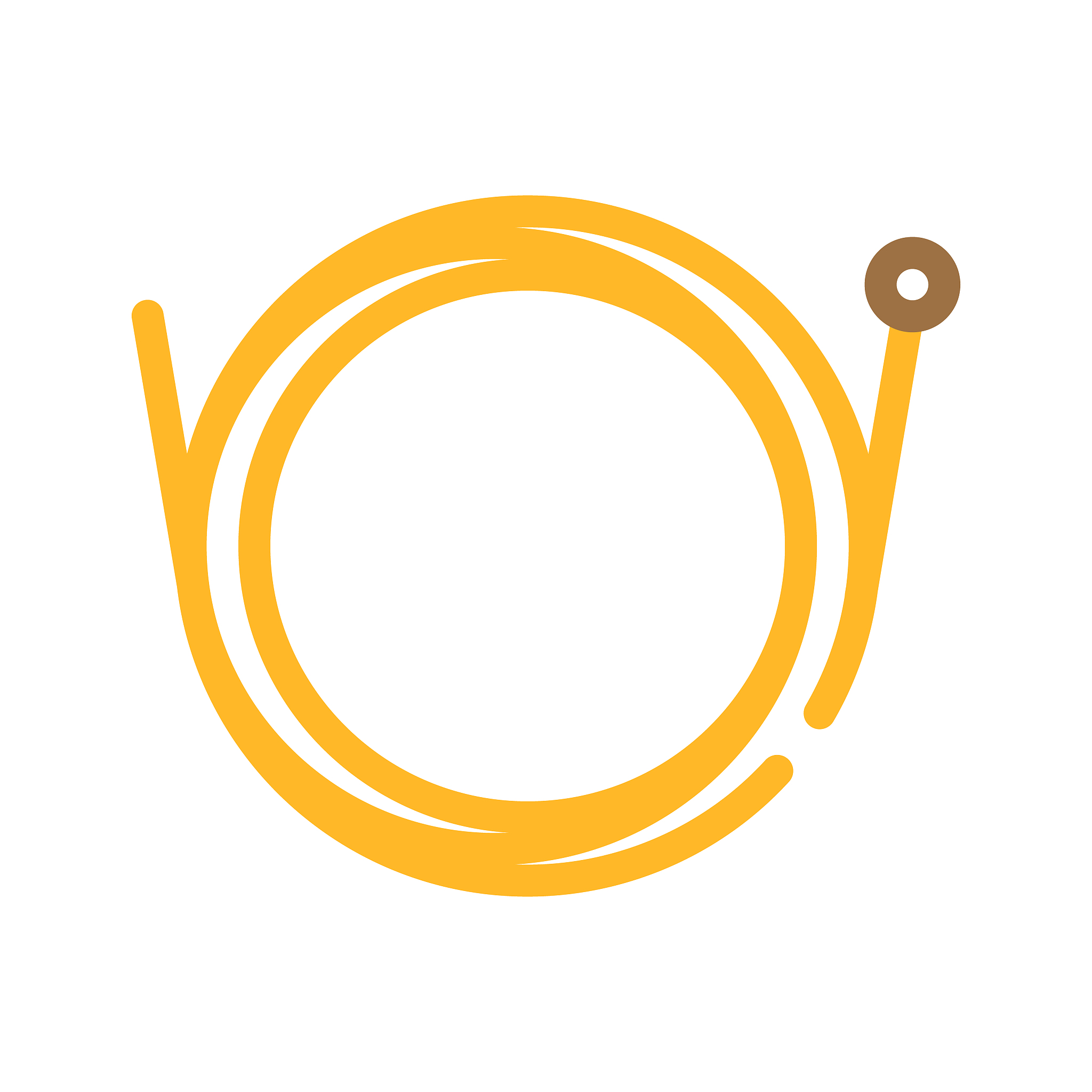 springs for violin color icon vector illustration