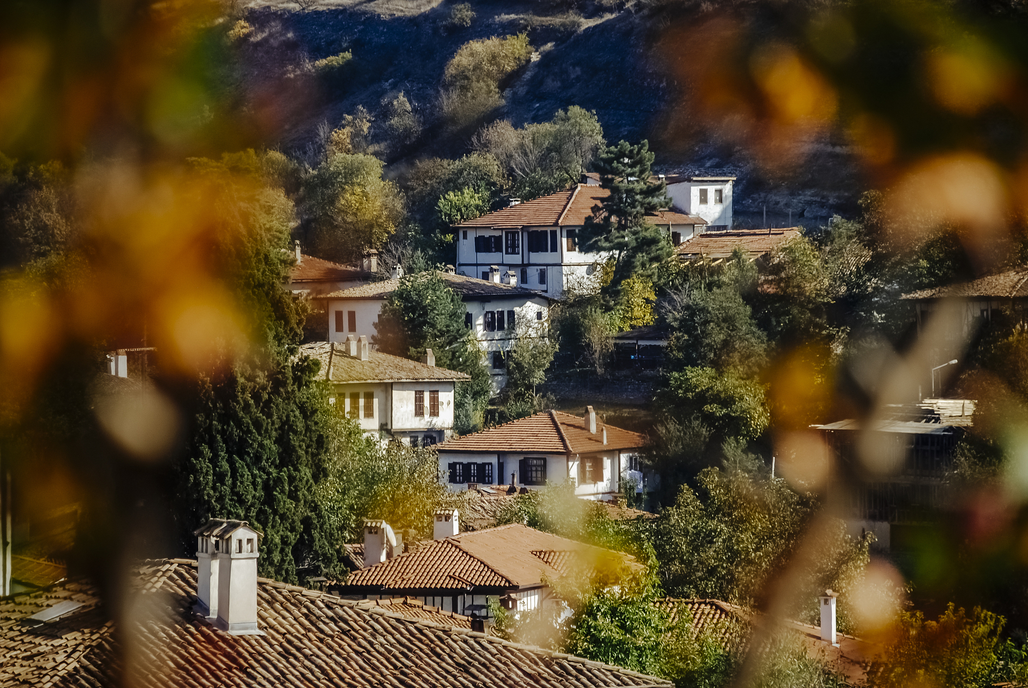 a view from safranbolu historical houses.