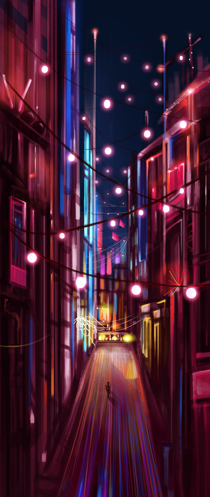 写一个关于赛博朋克油画的论文题目