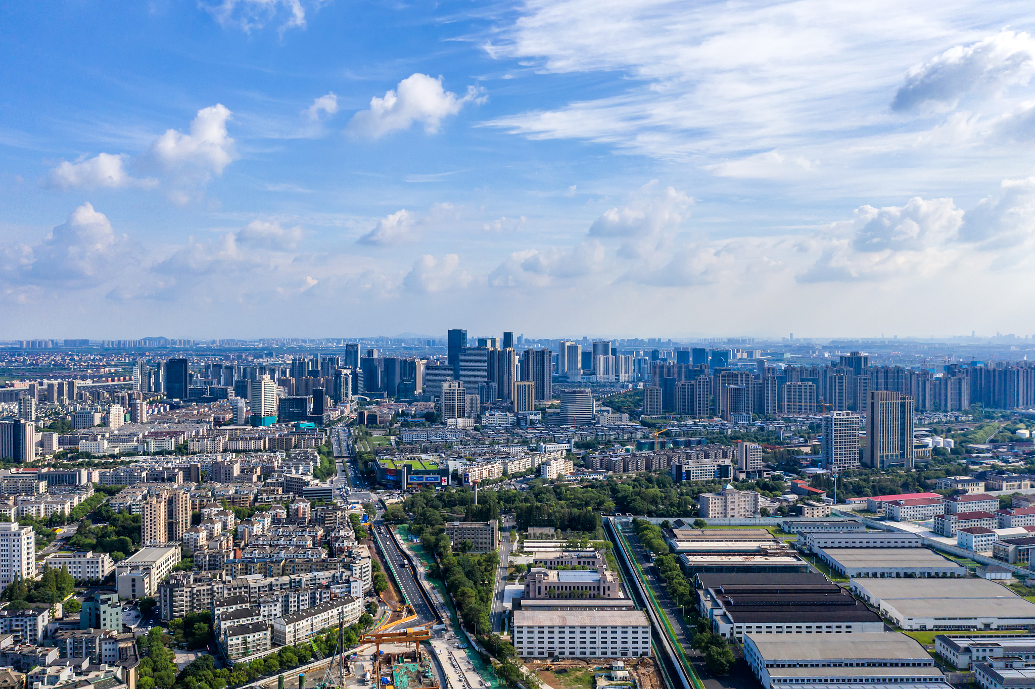 余杭临平城市风光