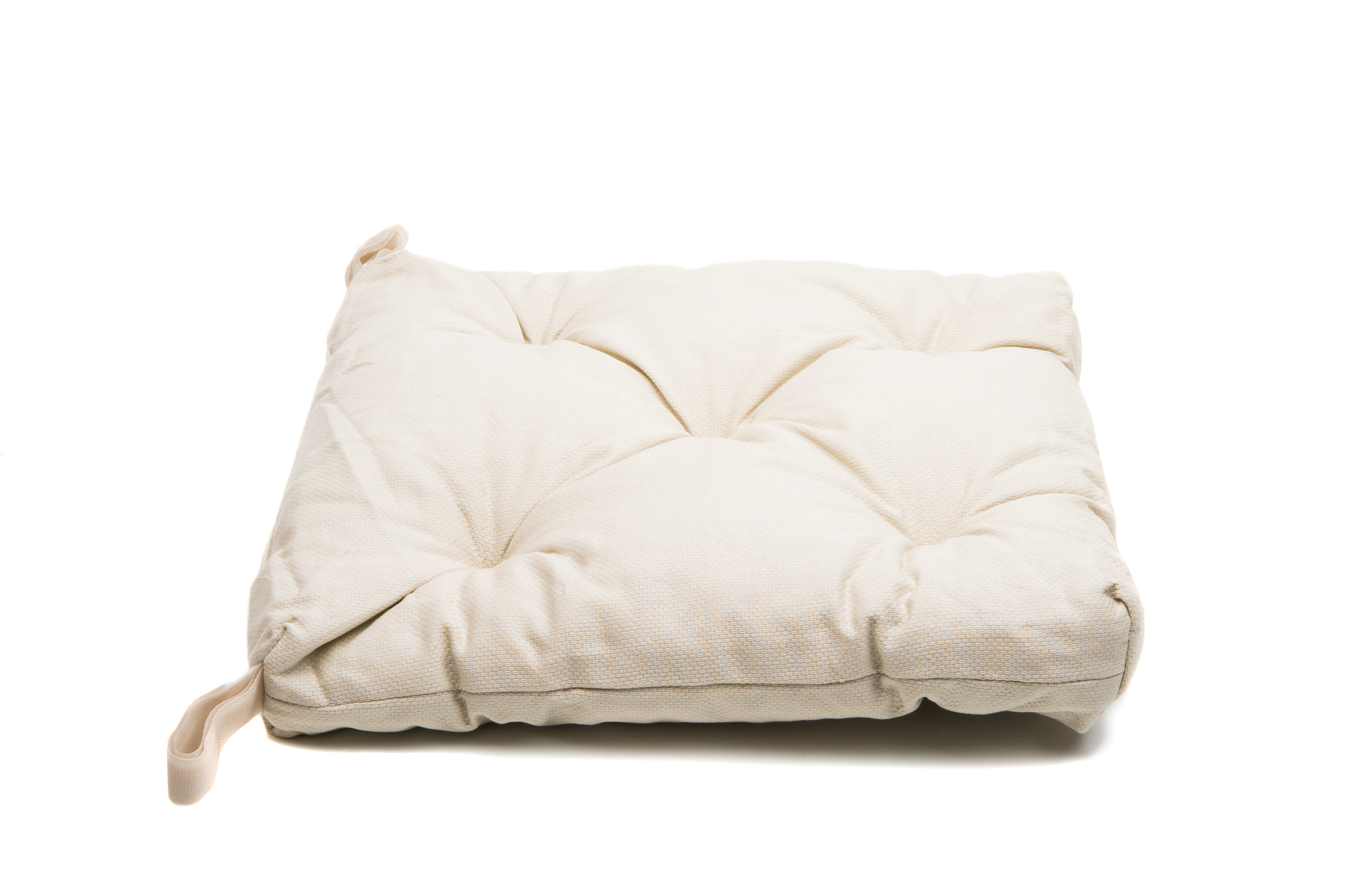 pillows on a chair isolated