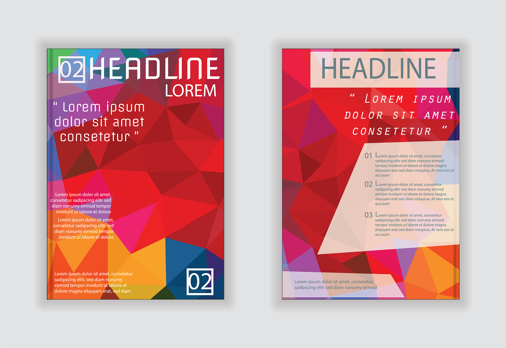 flyer poster design in a4 size template