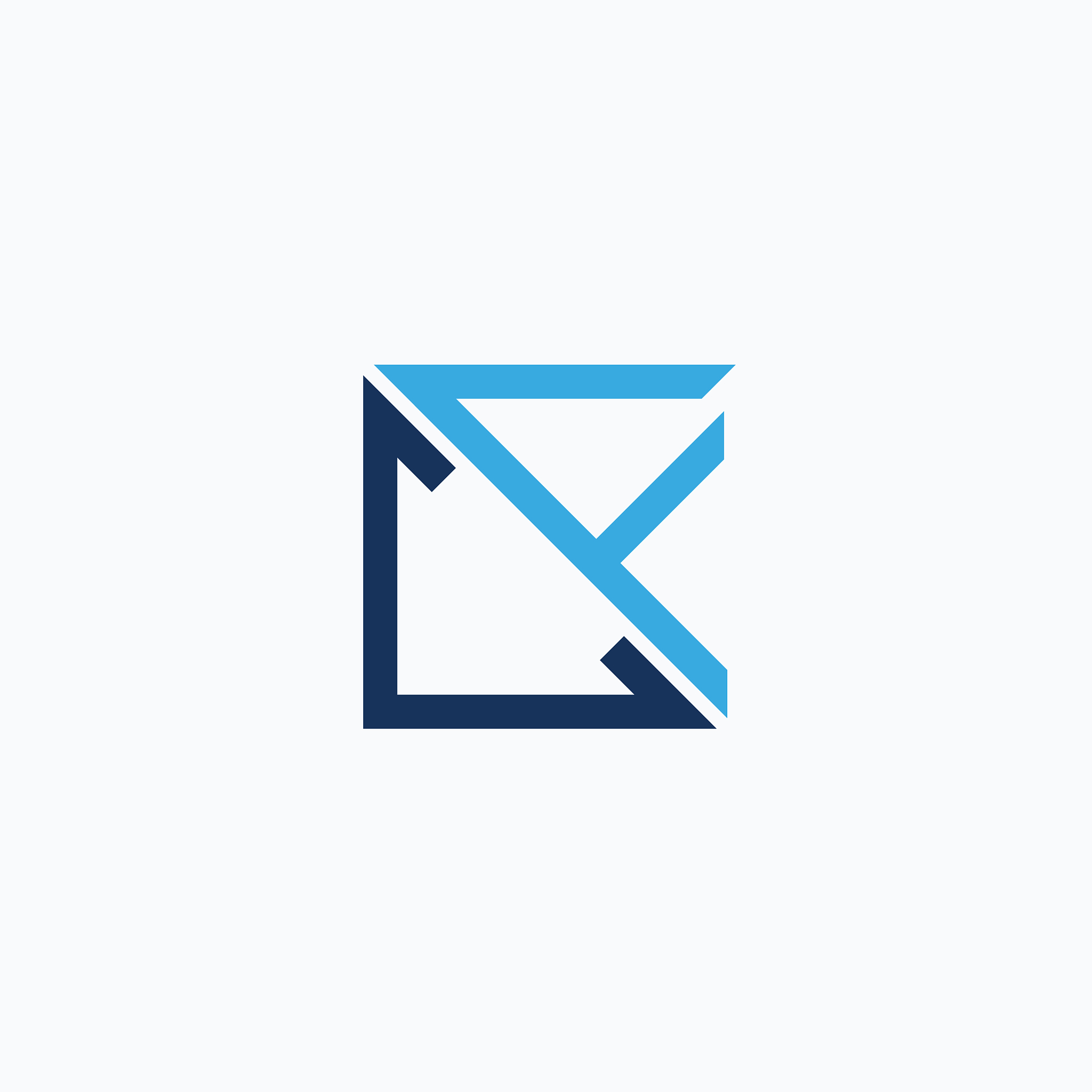letter cf design logo