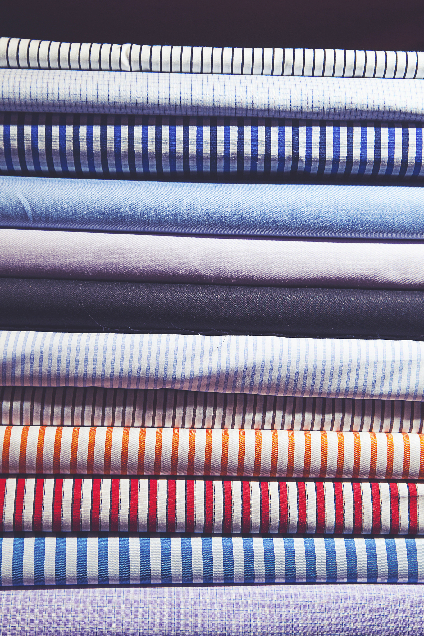 shirts stacked