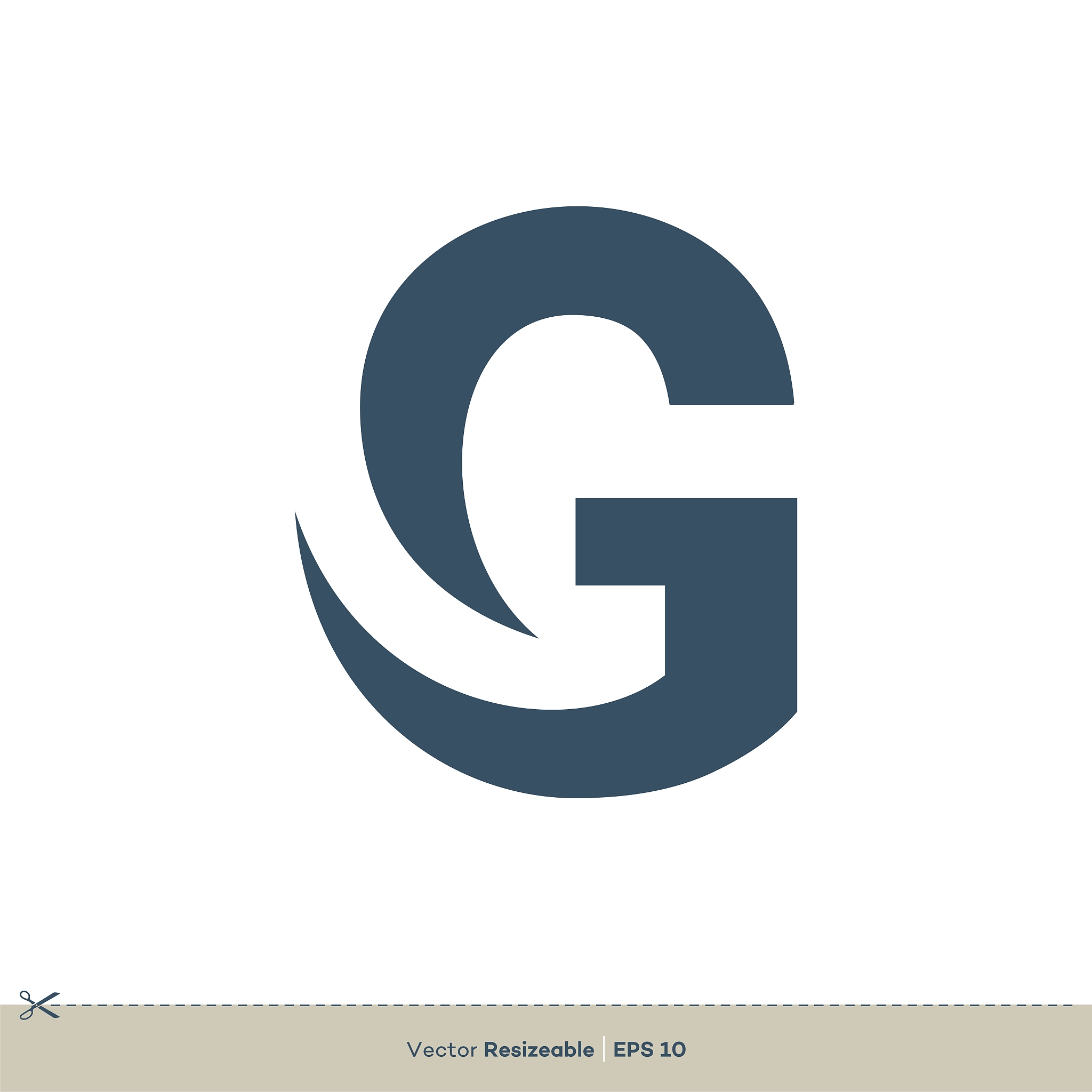 g letter logo template illustration design. vector eps 10.