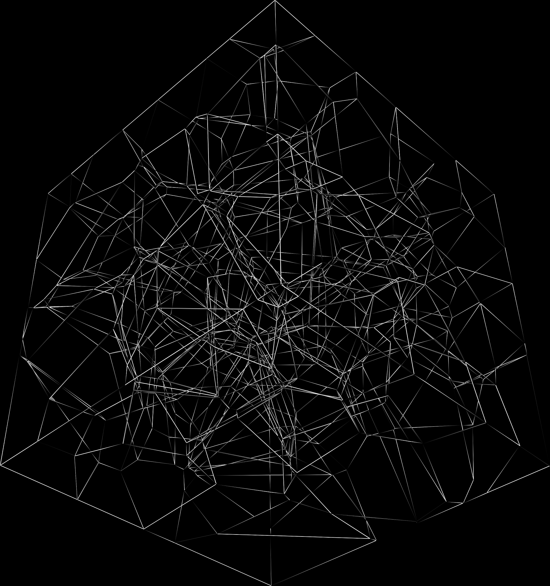 abstract fractal black background