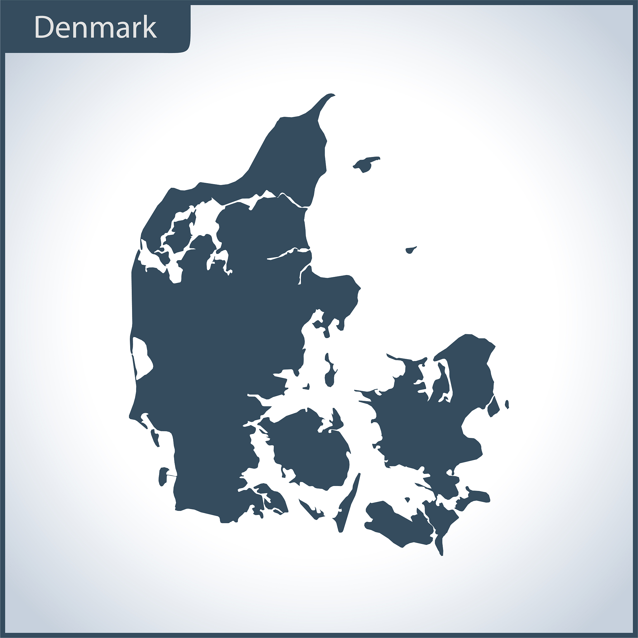 denmark map