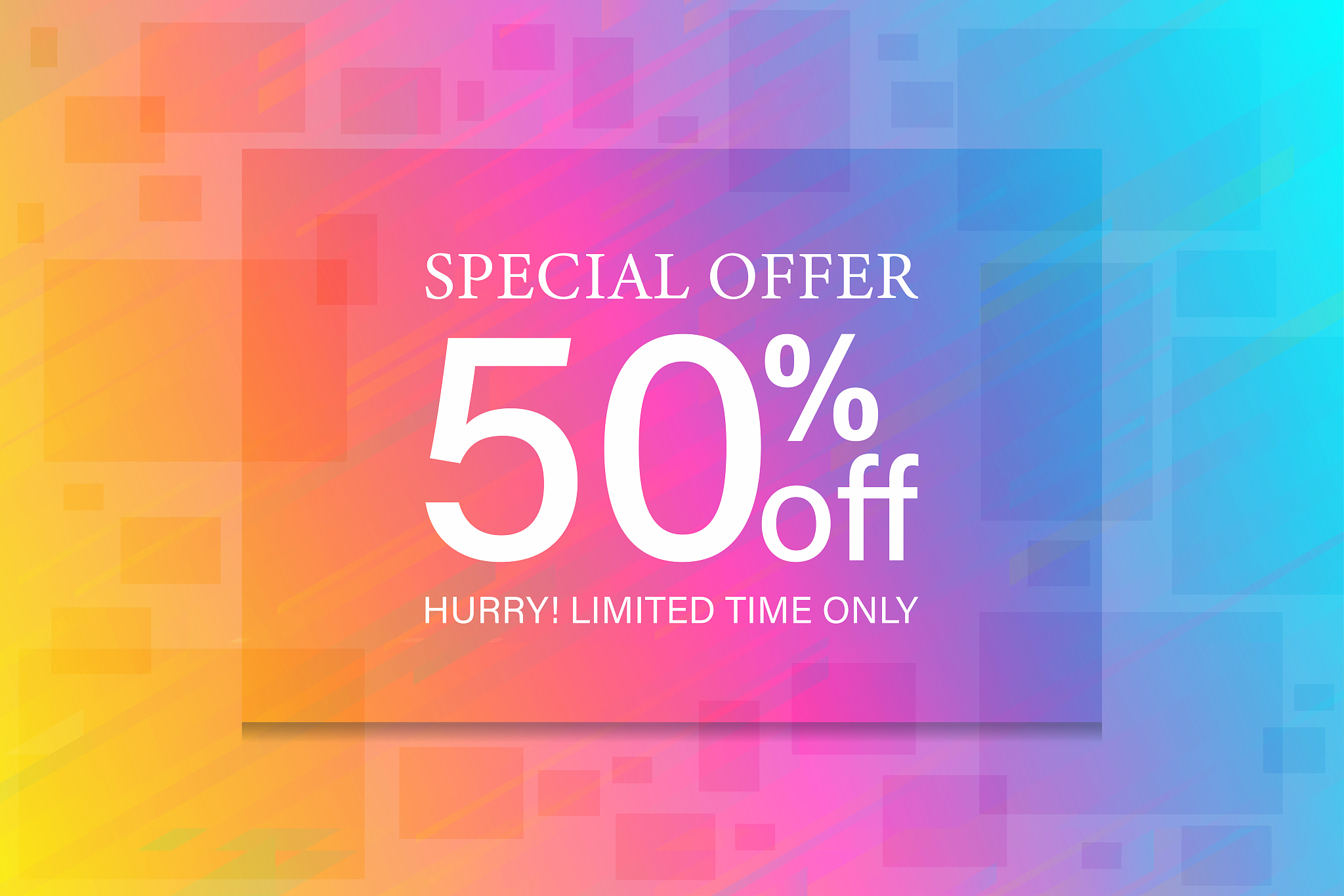 sale banner or poster design template.
