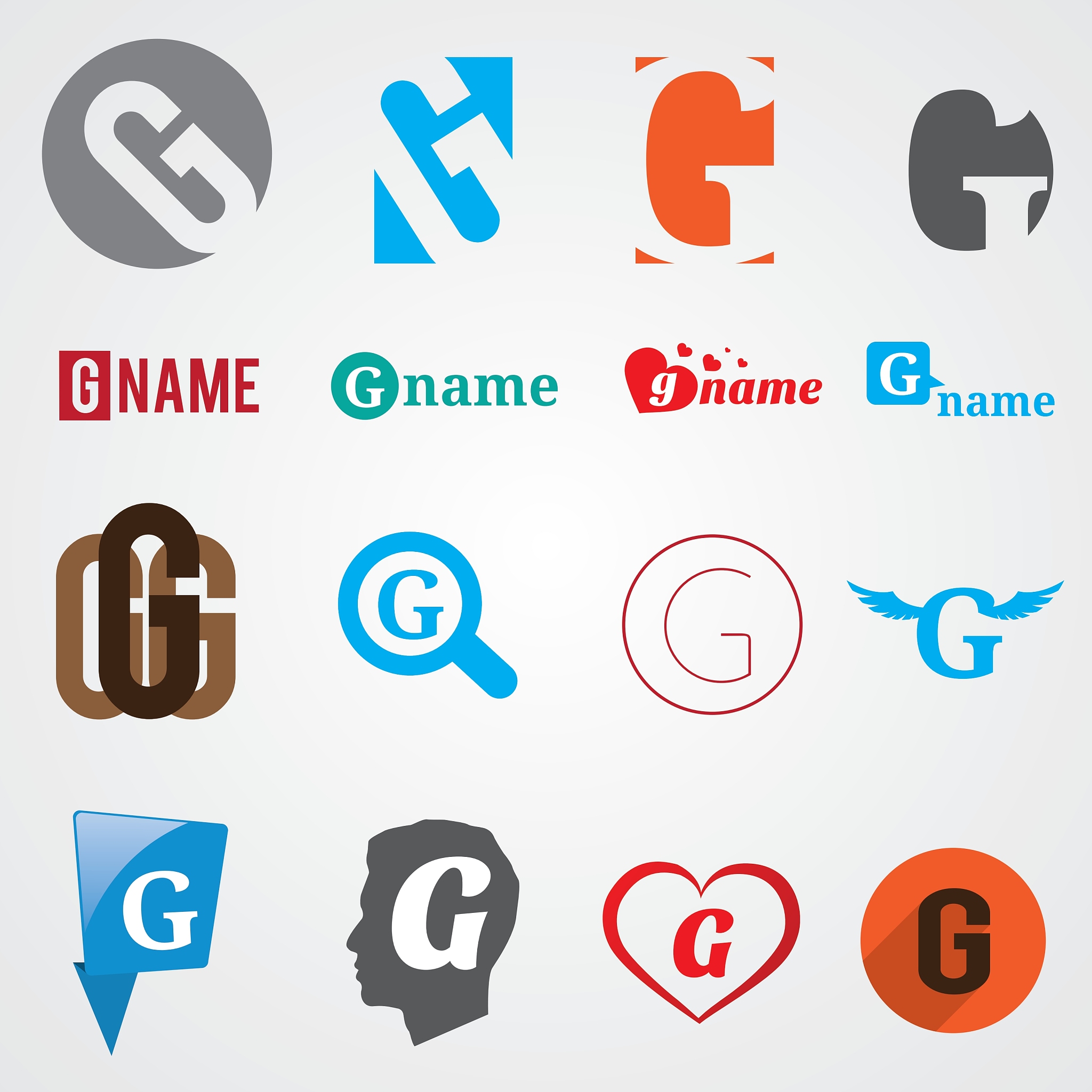 set of alphabet symbols of letter g