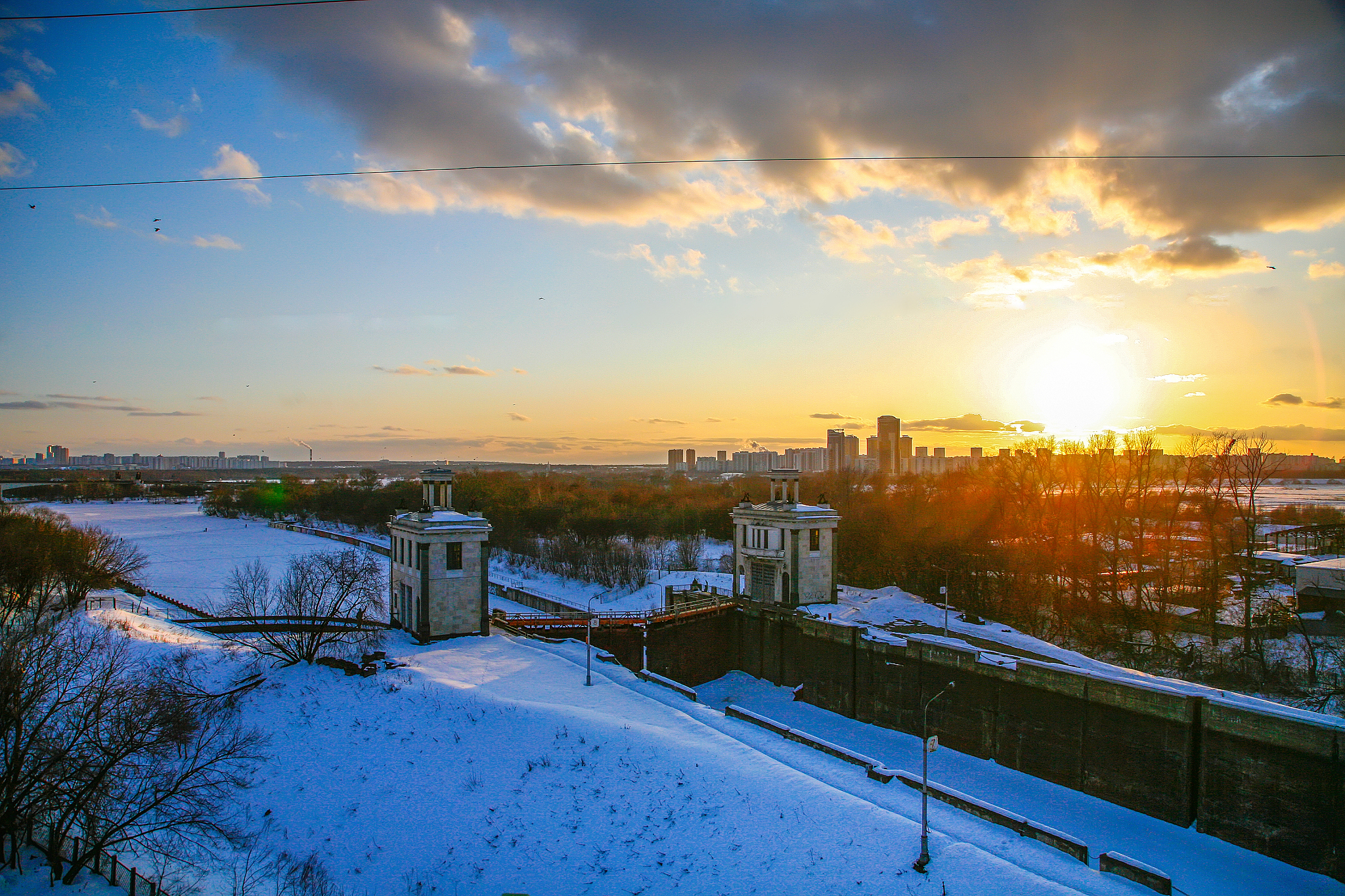 view on gateway and strogino