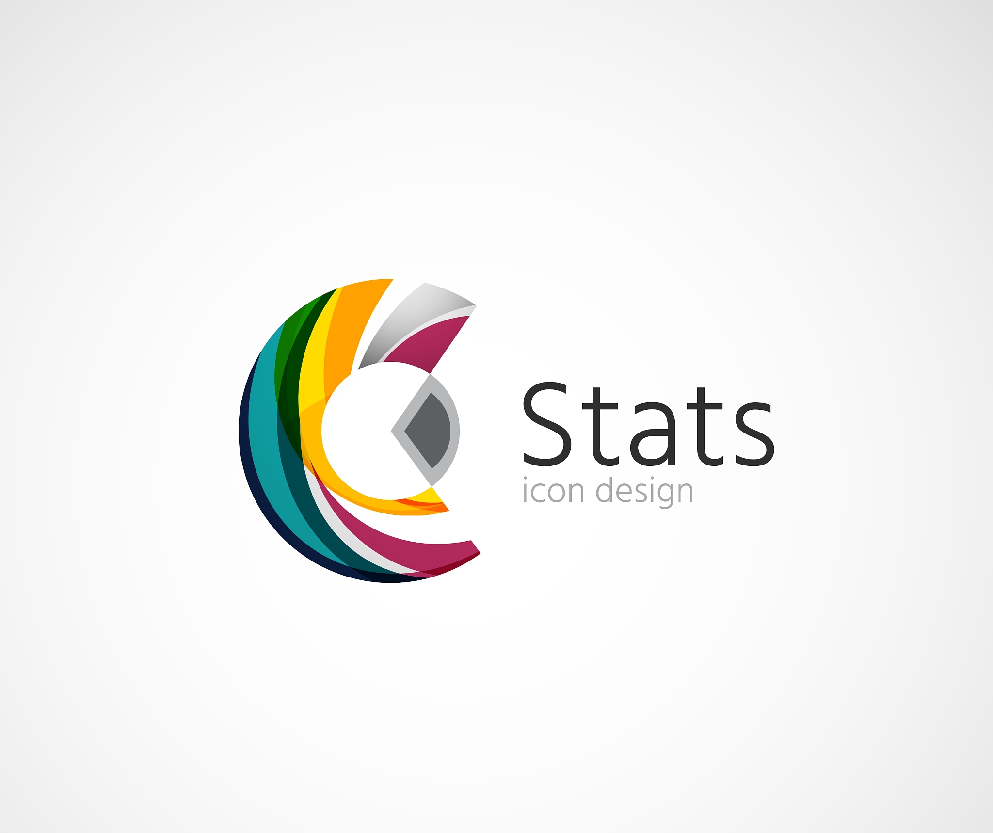 statistics company logo design
