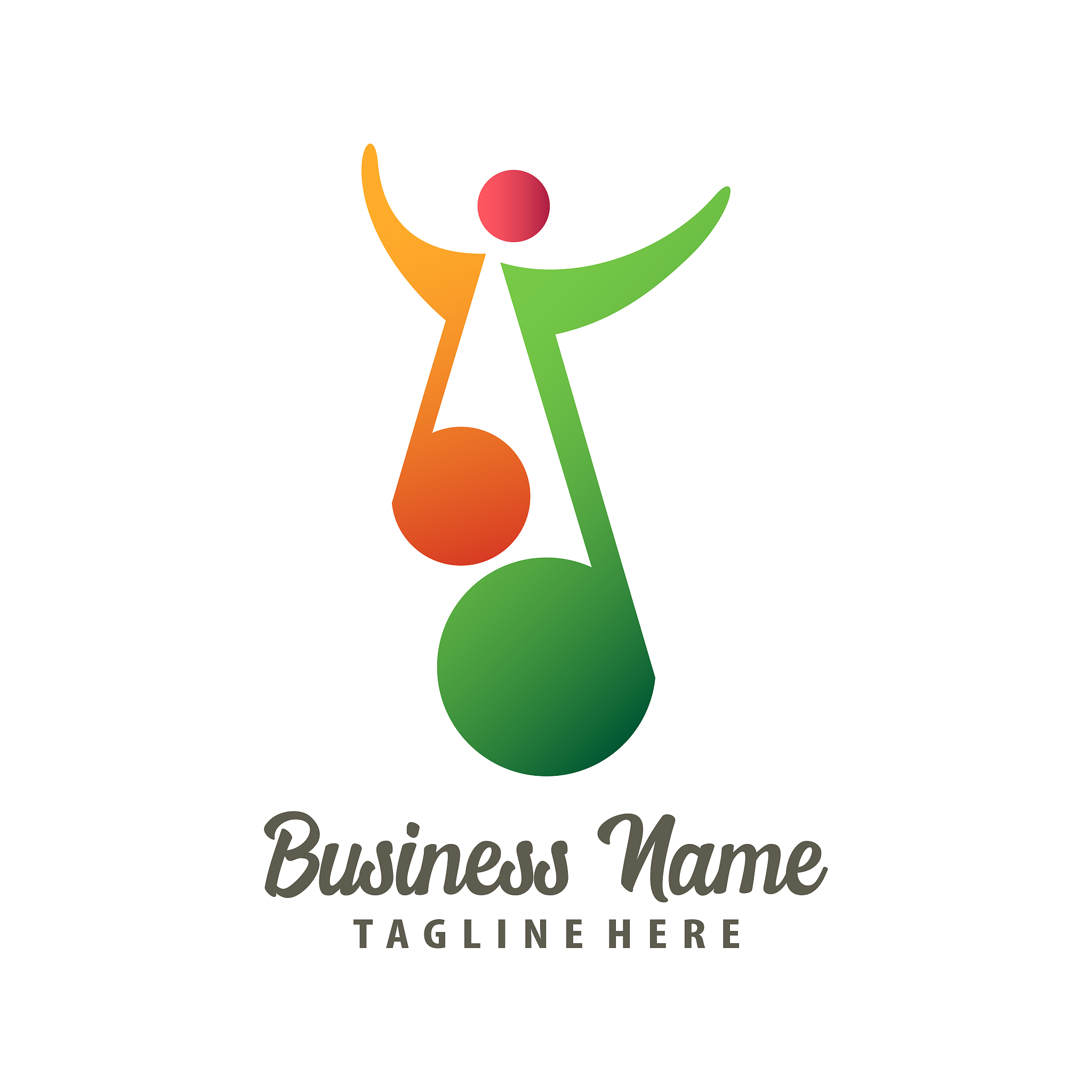music logo design and icon