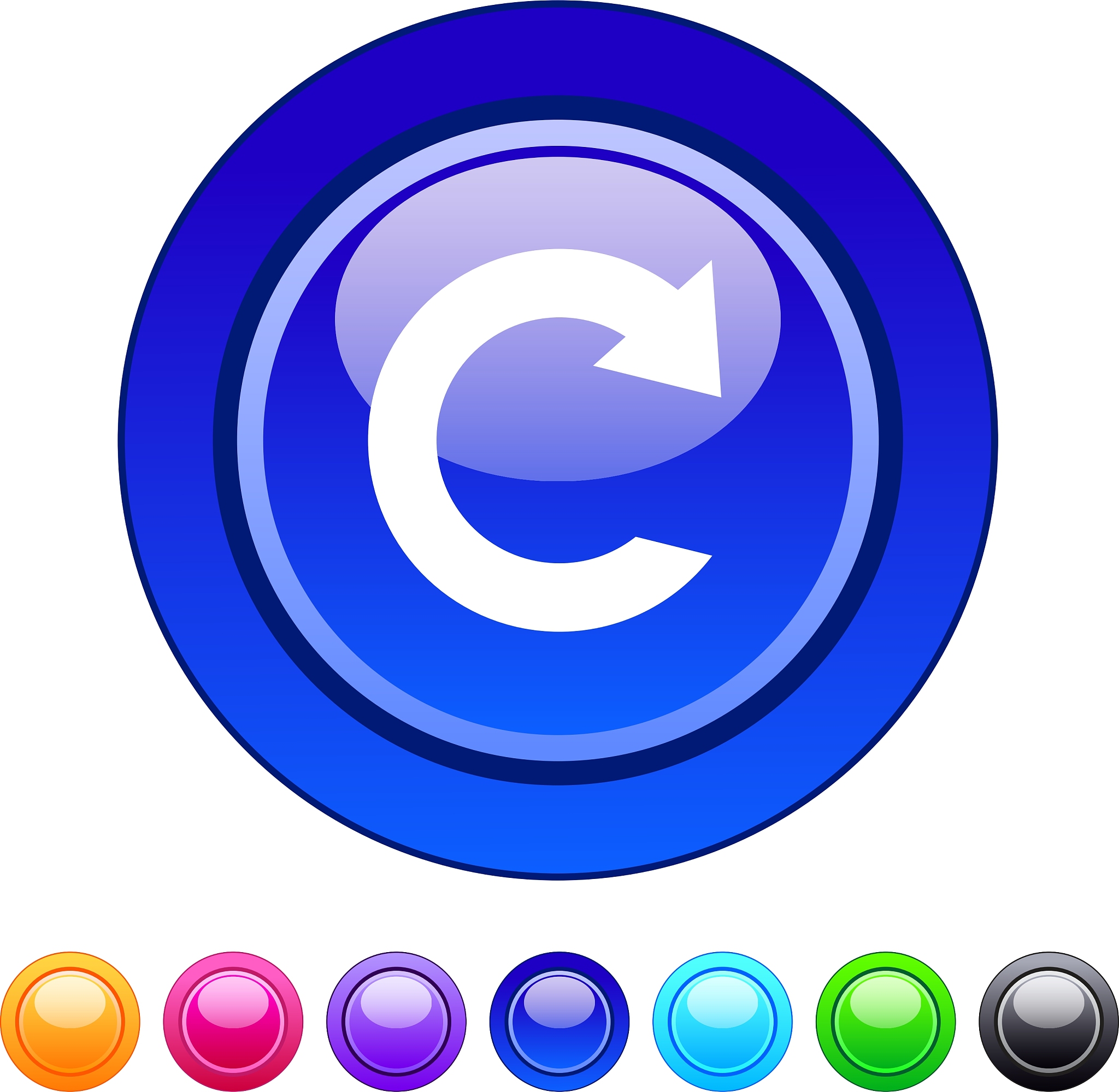 reload circle button