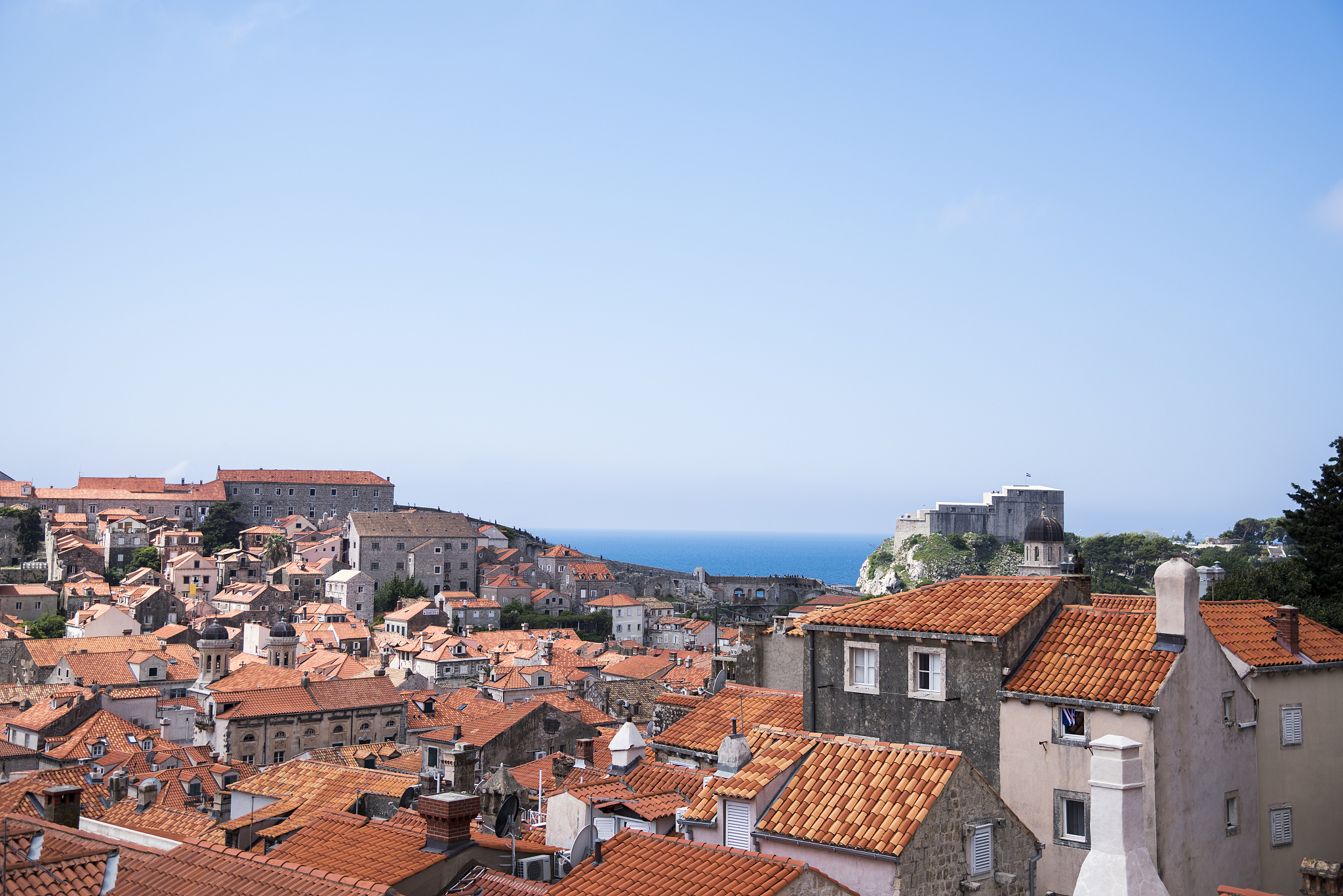 the old town of dubrovnik, croatia