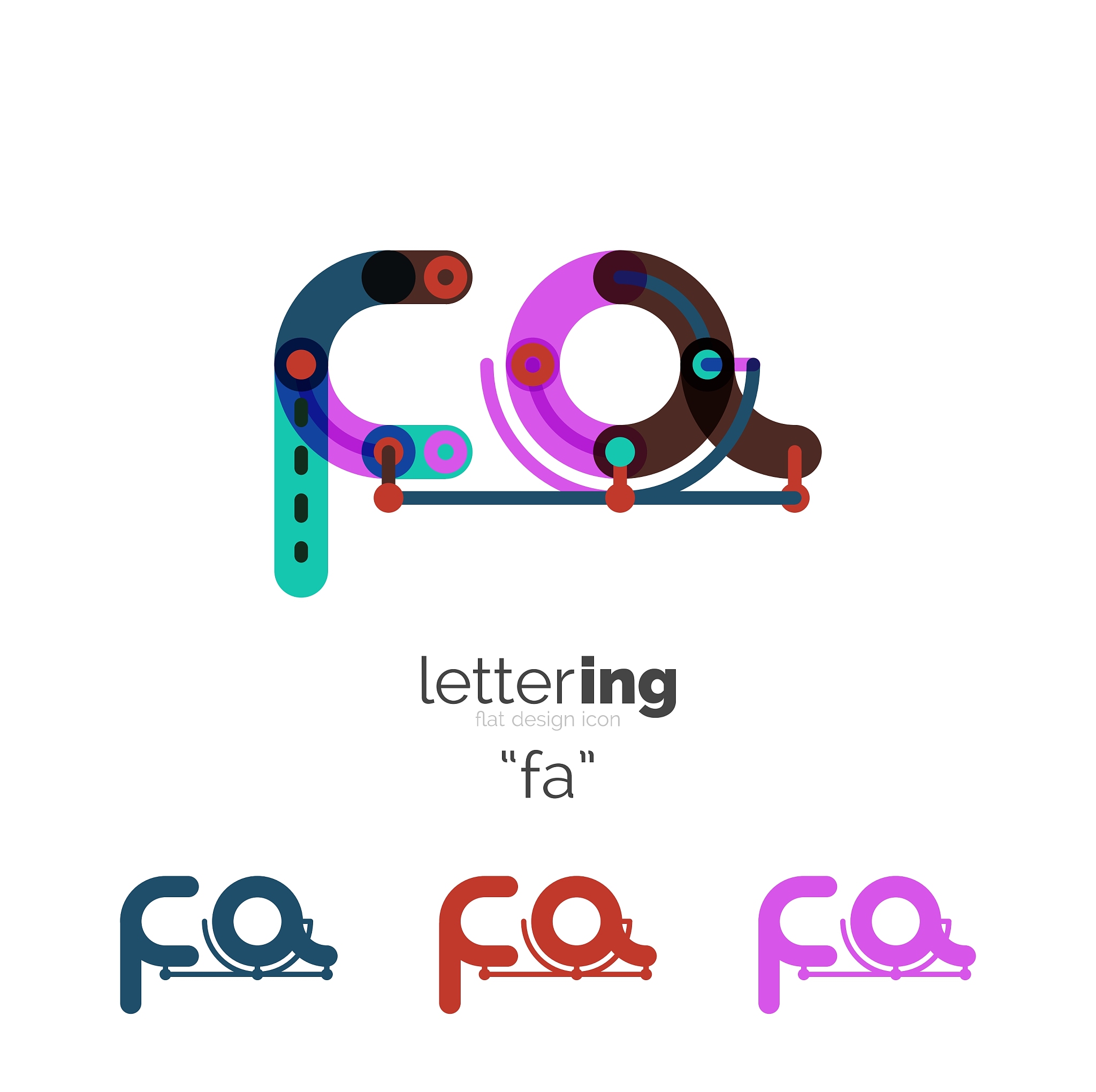 letters logo icon