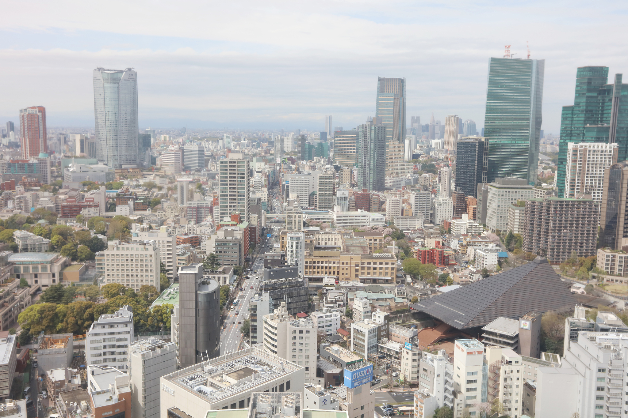 buildings and shops in a rural part of tokyo