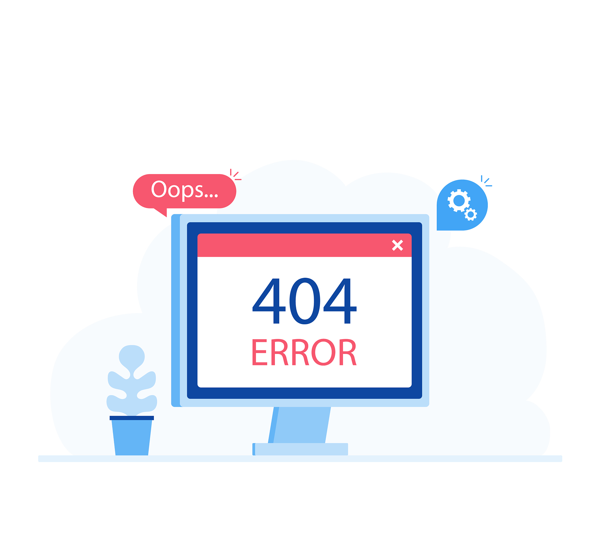 404 Page Not Found - Error 404