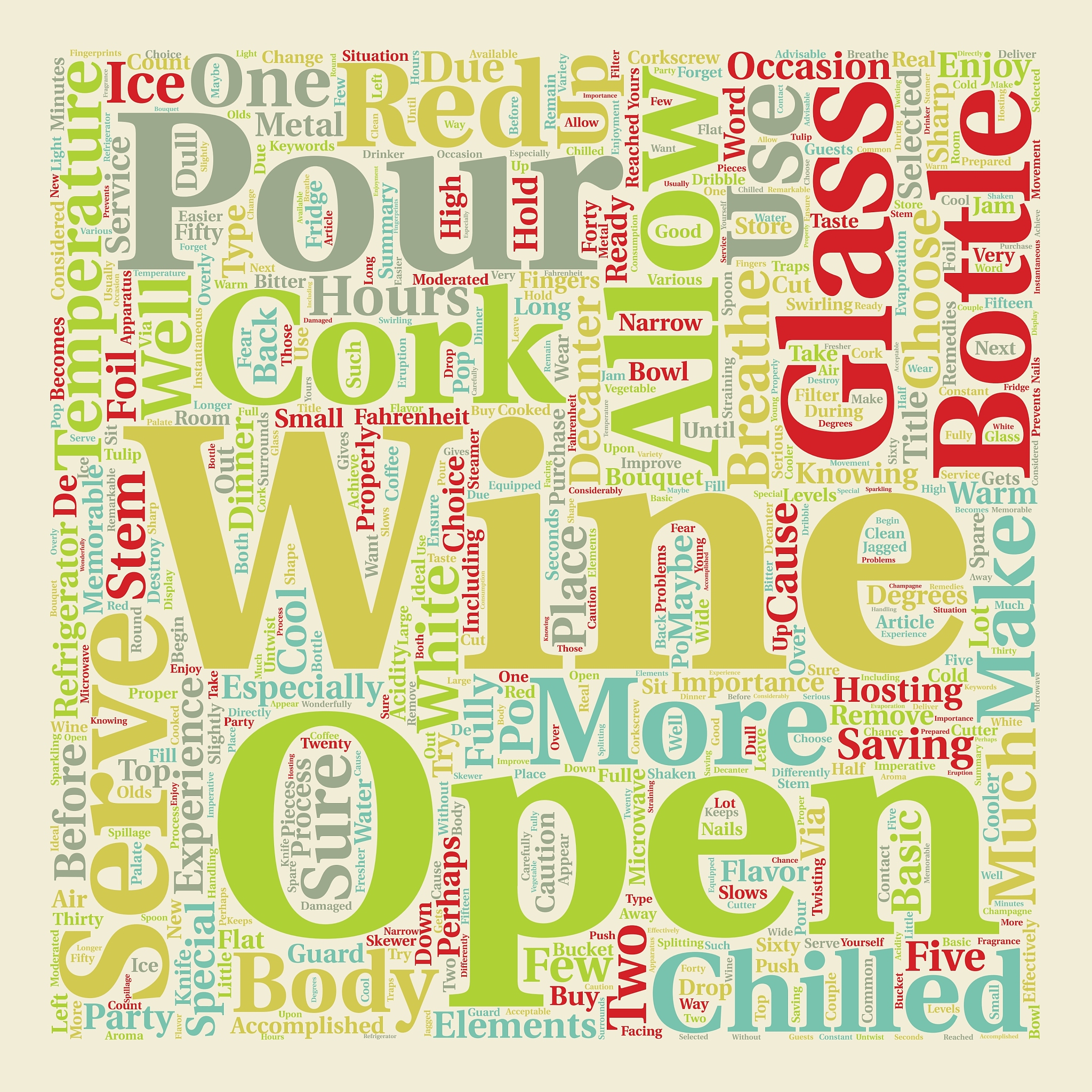 how to serve wine text background wordcloud