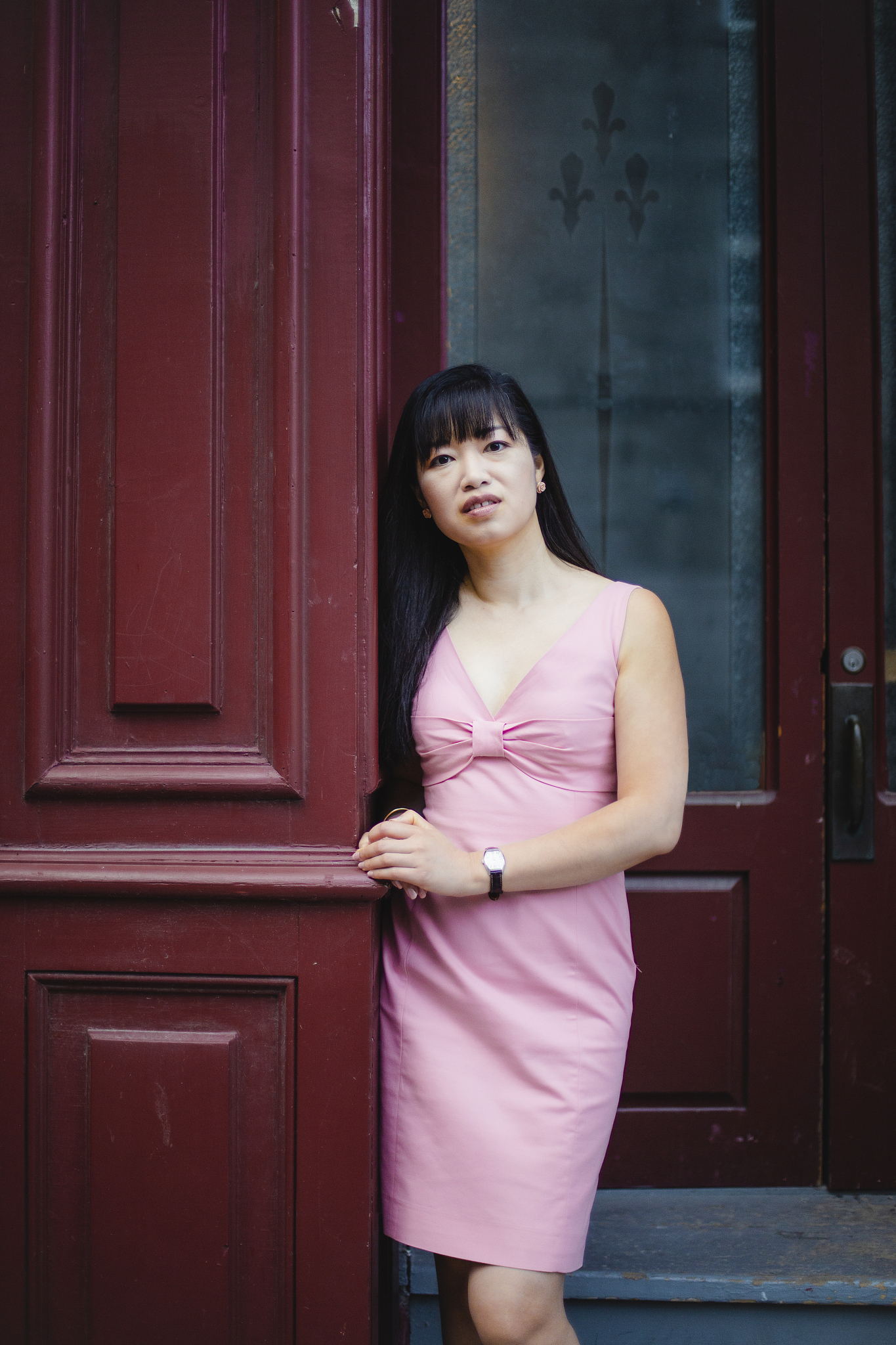 portrait of a beautiful chinese woman