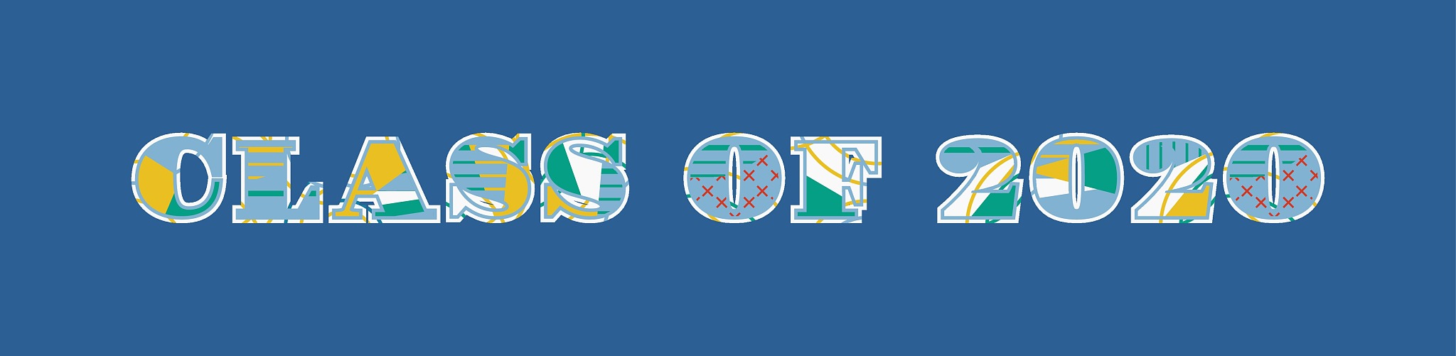 class of 2020 concept word art illustration