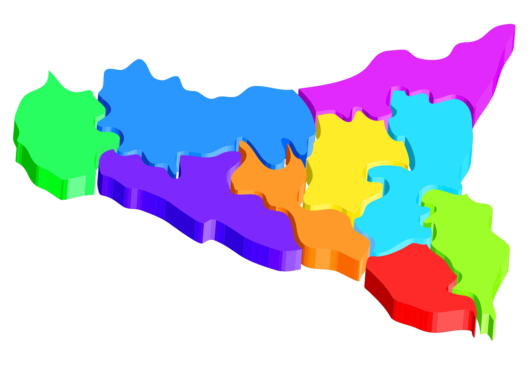 sicily map