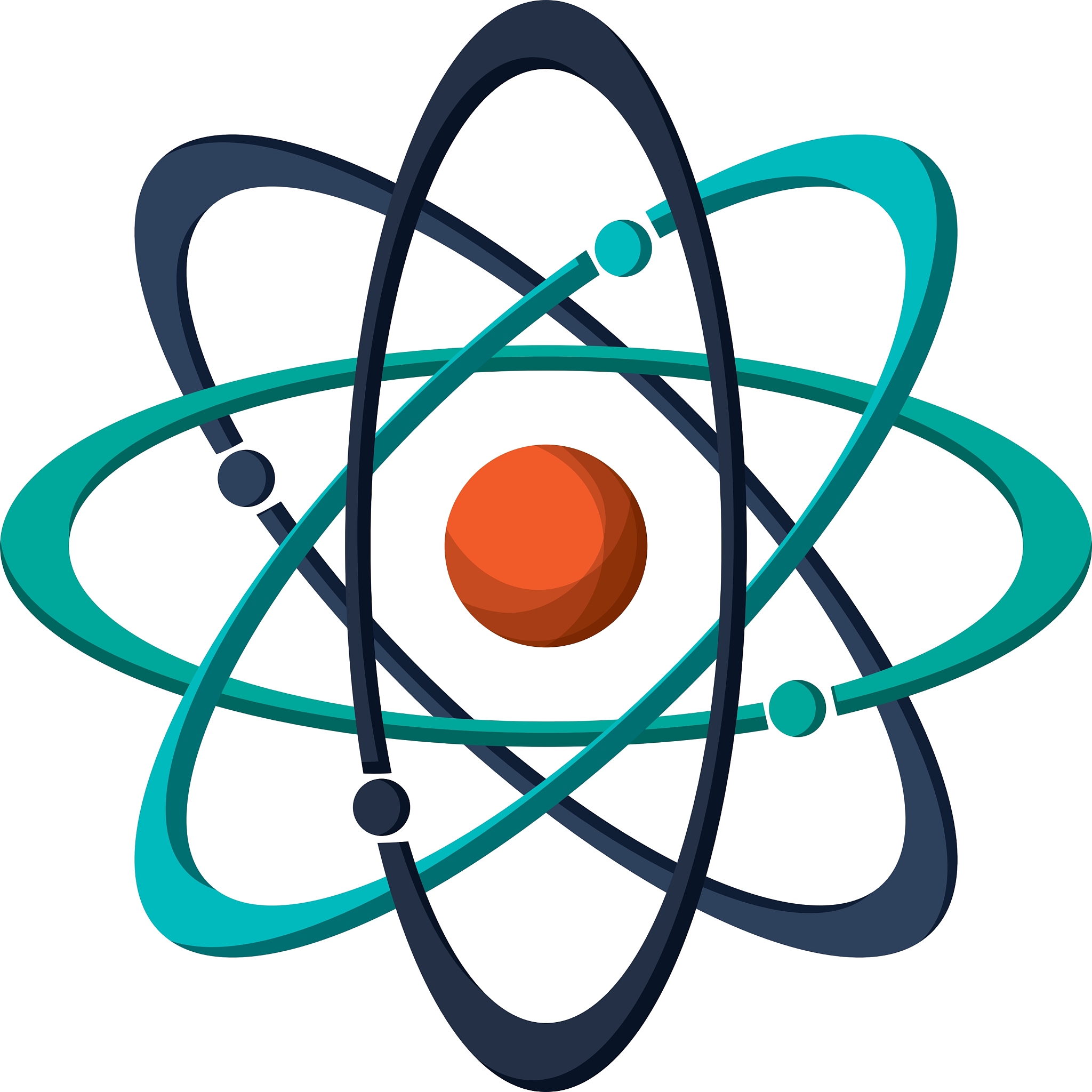 atom structure icon