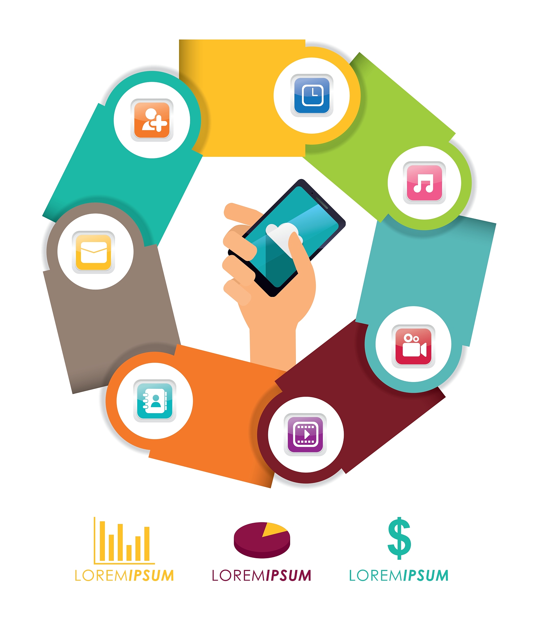 smartphone mobile apps design