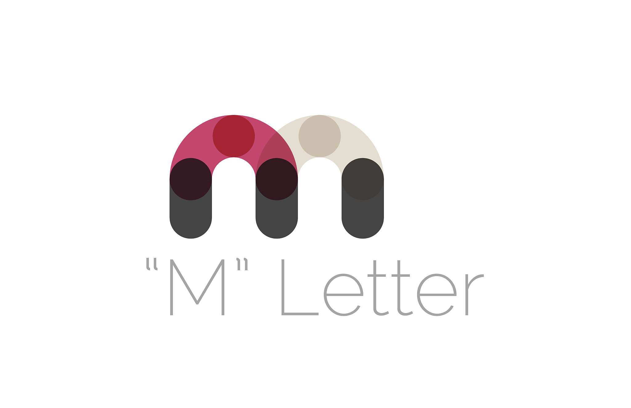 minimal font or letter icon design