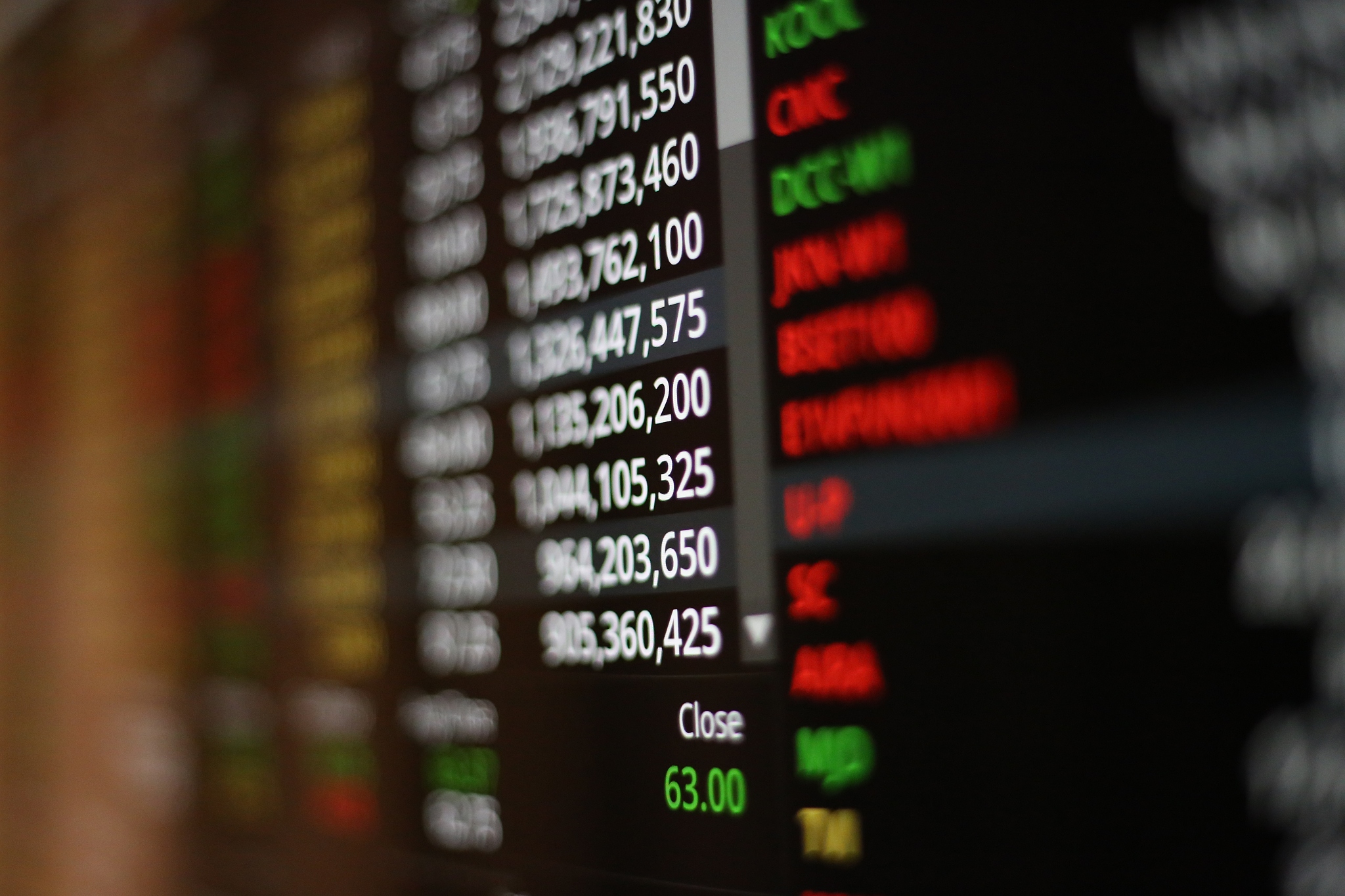 stock board