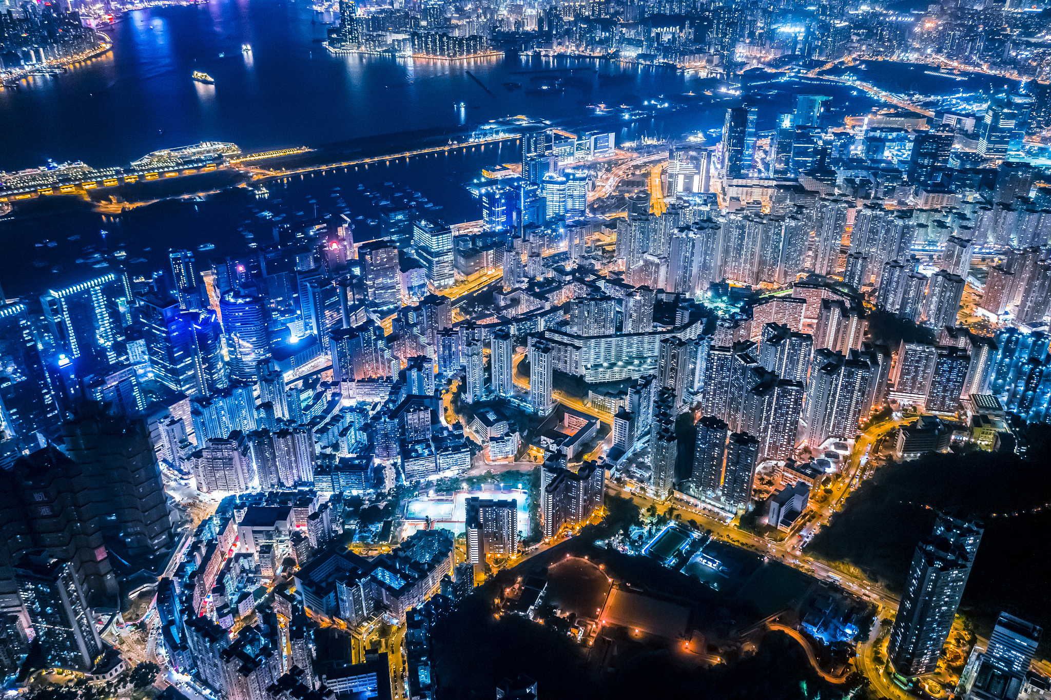 residential district in hong kong