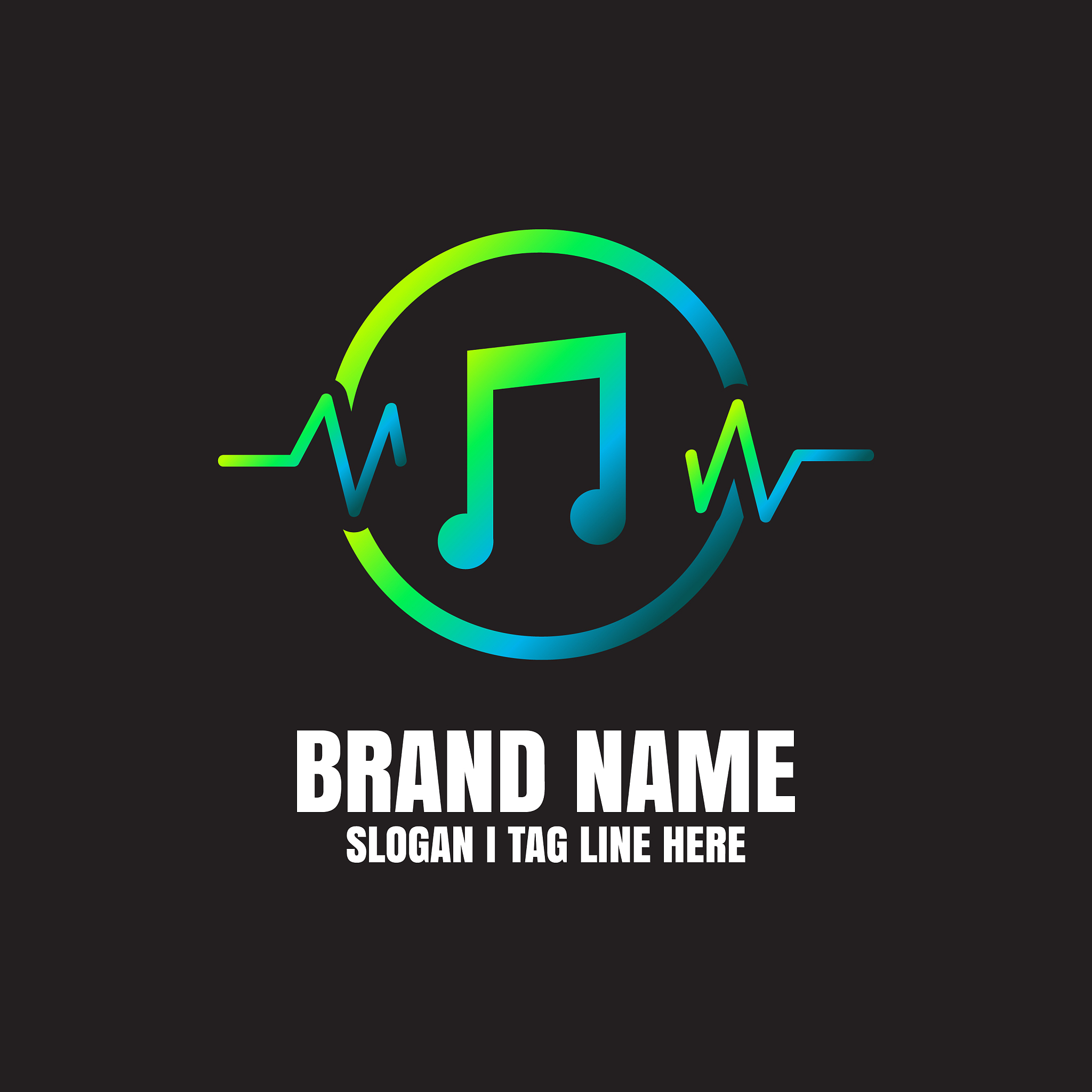 multimedia logo template
