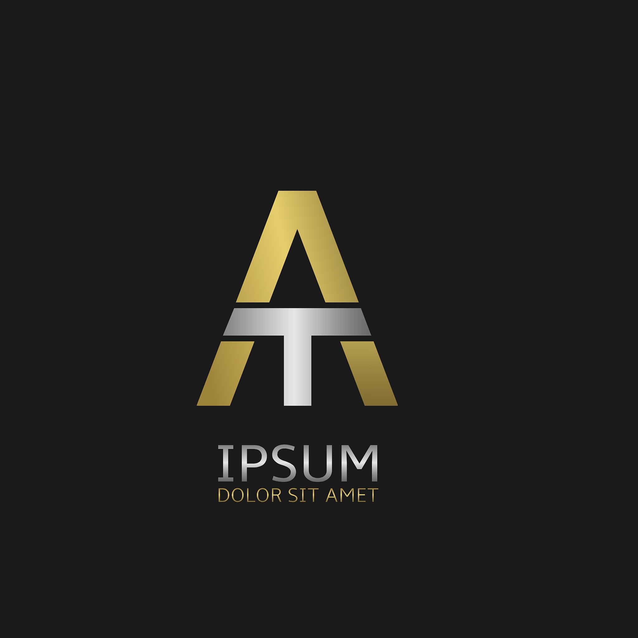 a and t letters
