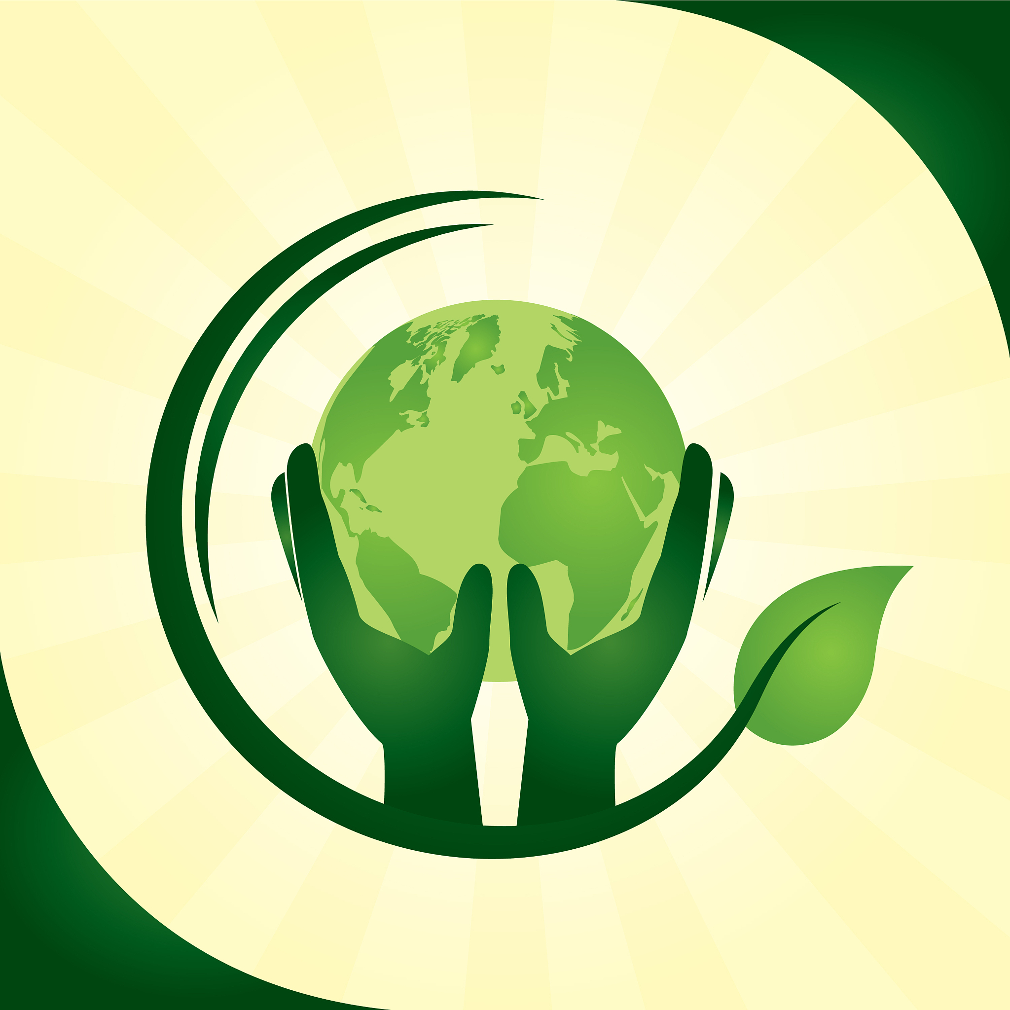 eco friendly planet design image