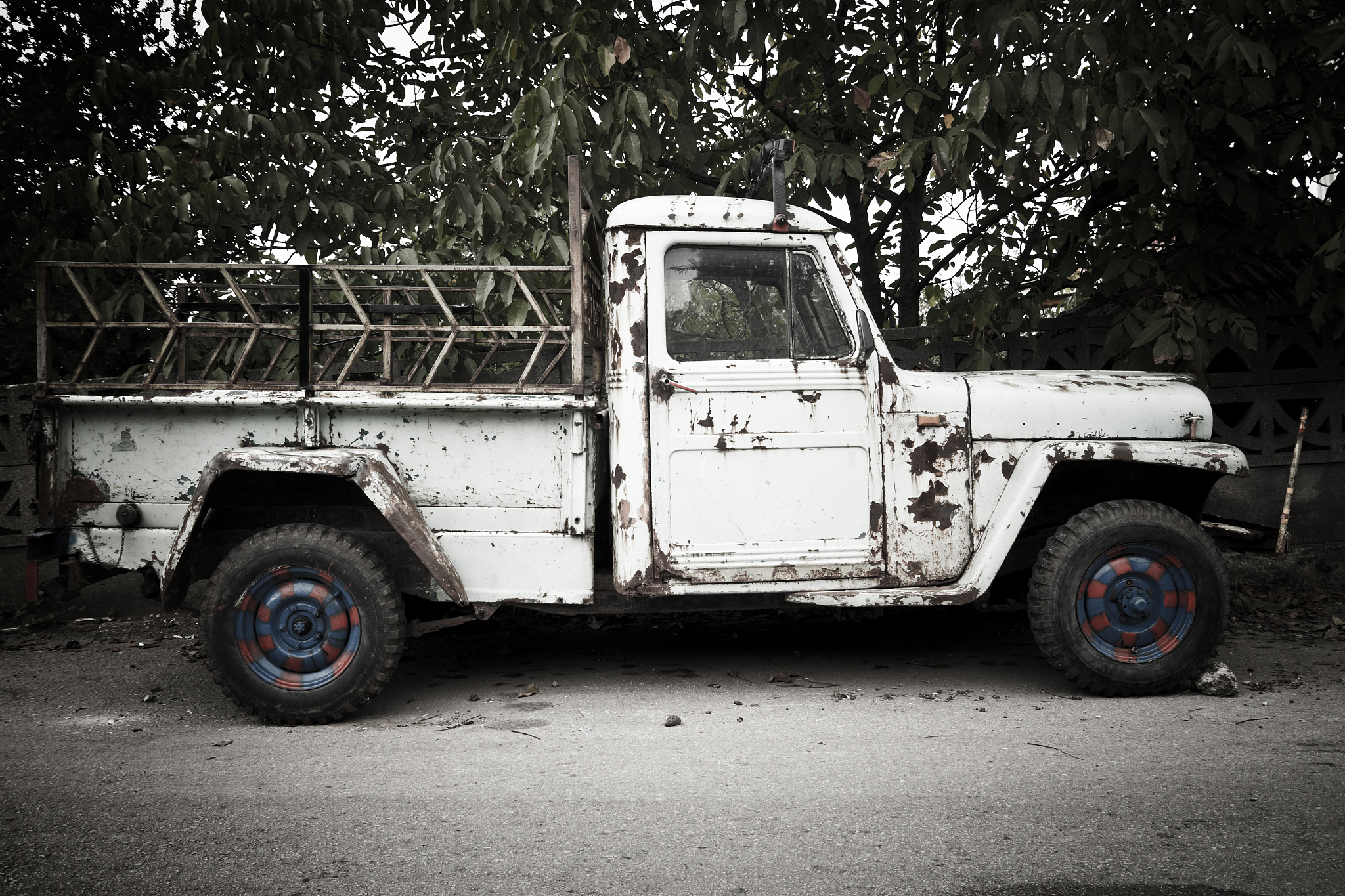 abandoned pick-up